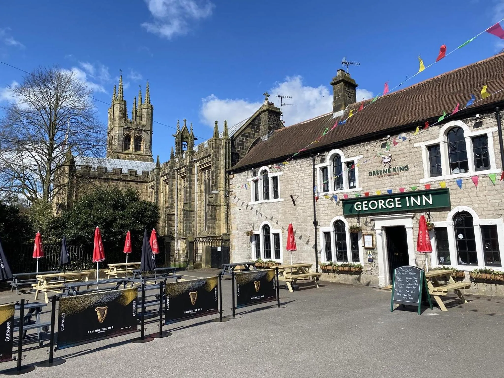 Property building in The George Inn at Tideswell