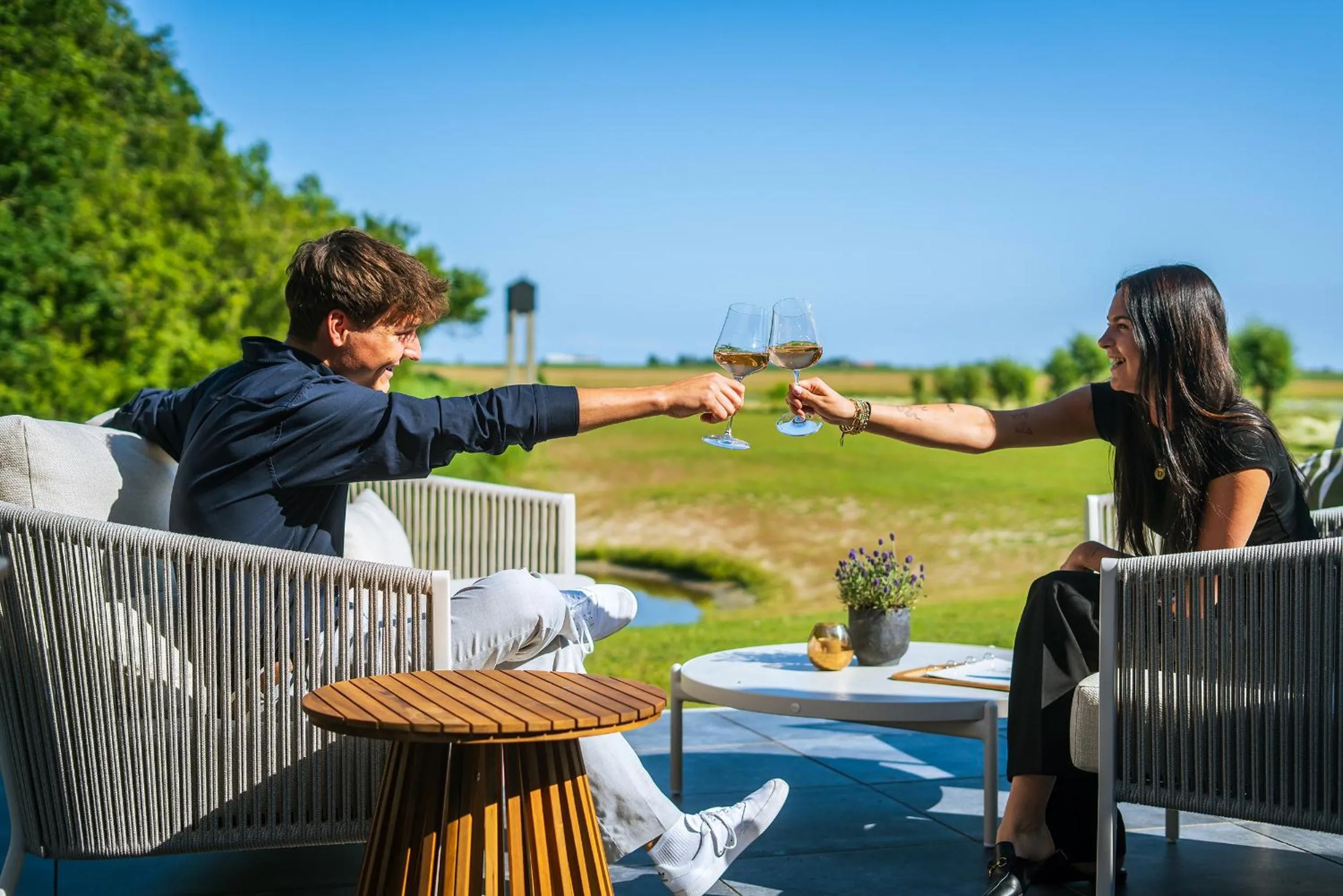 Garden in Eilandhotel Texel - Nieuw geopend hotel