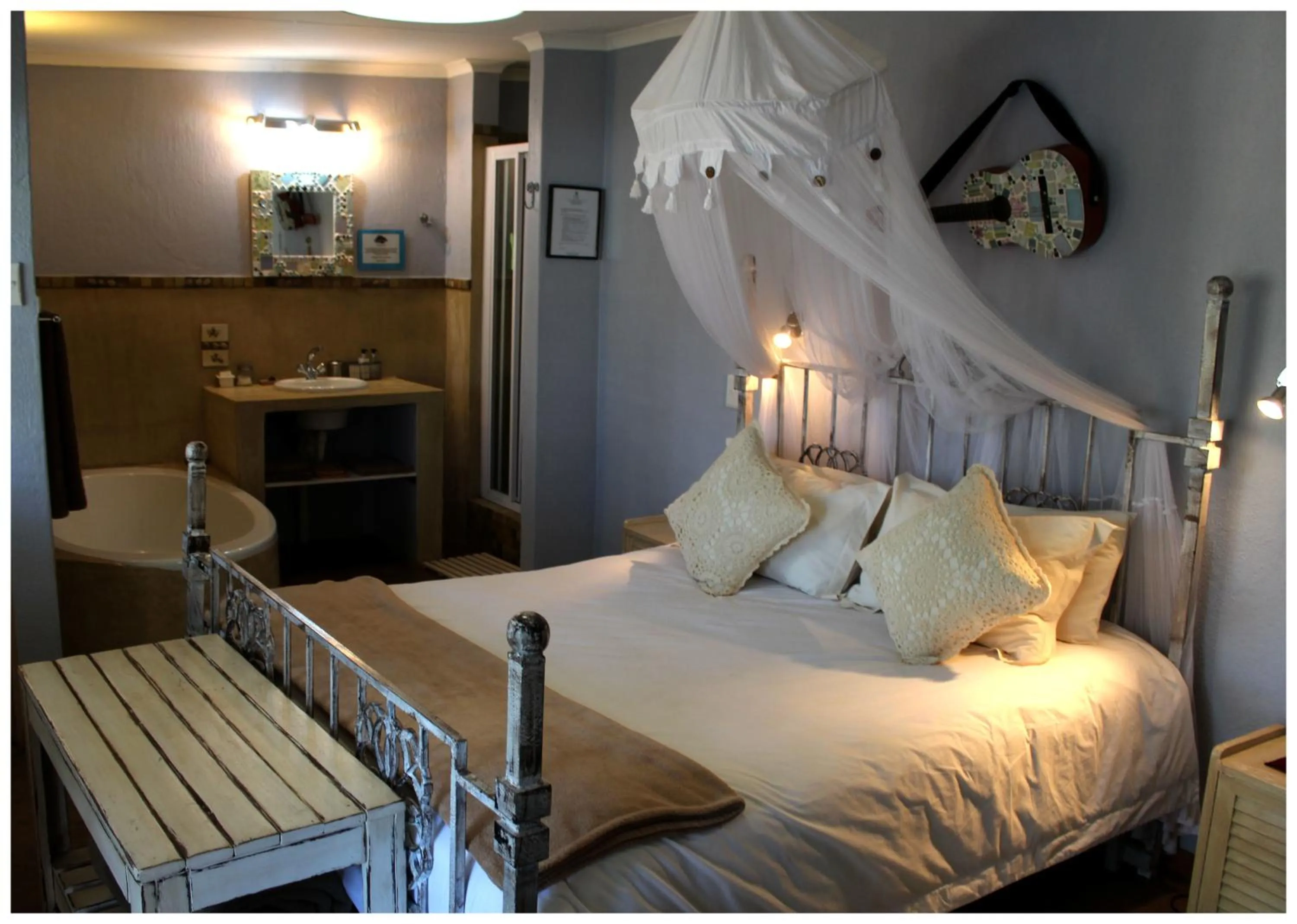 Bedroom, Bed in Blyde Mountain Country House