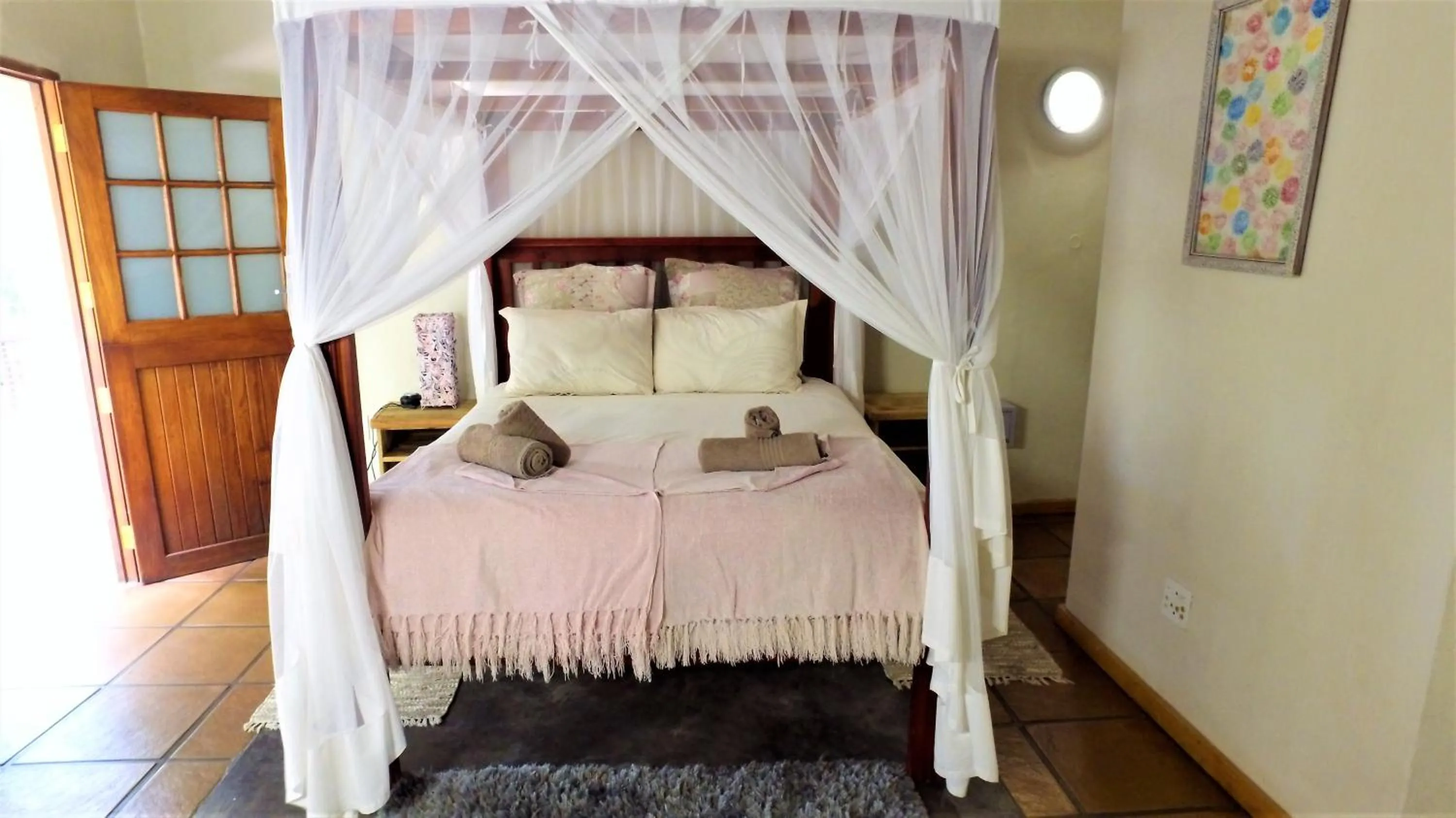 Bed in Blyde Mountain Country House