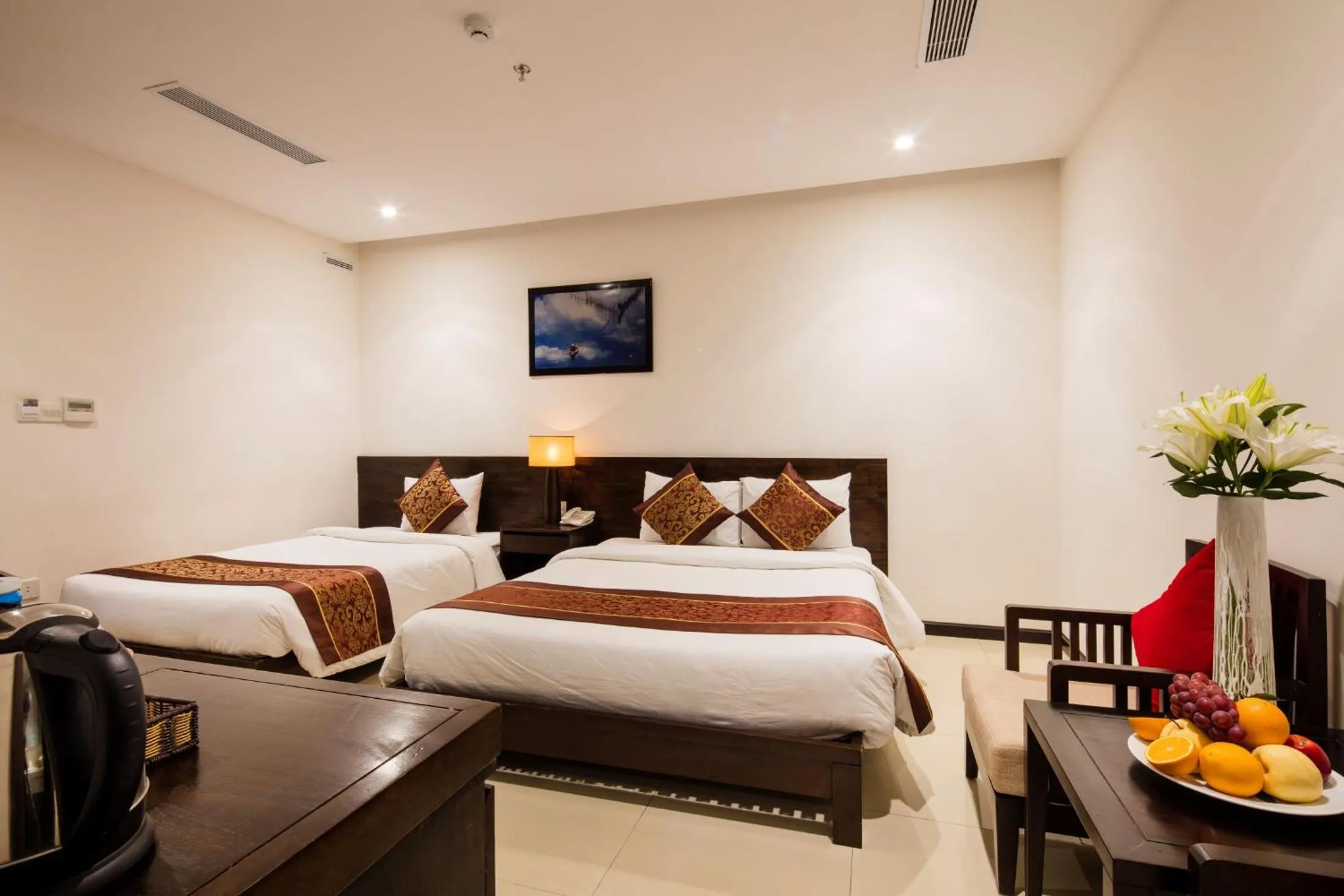 Decorative detail, Bed in Edele Hotel Nha Trang Beach