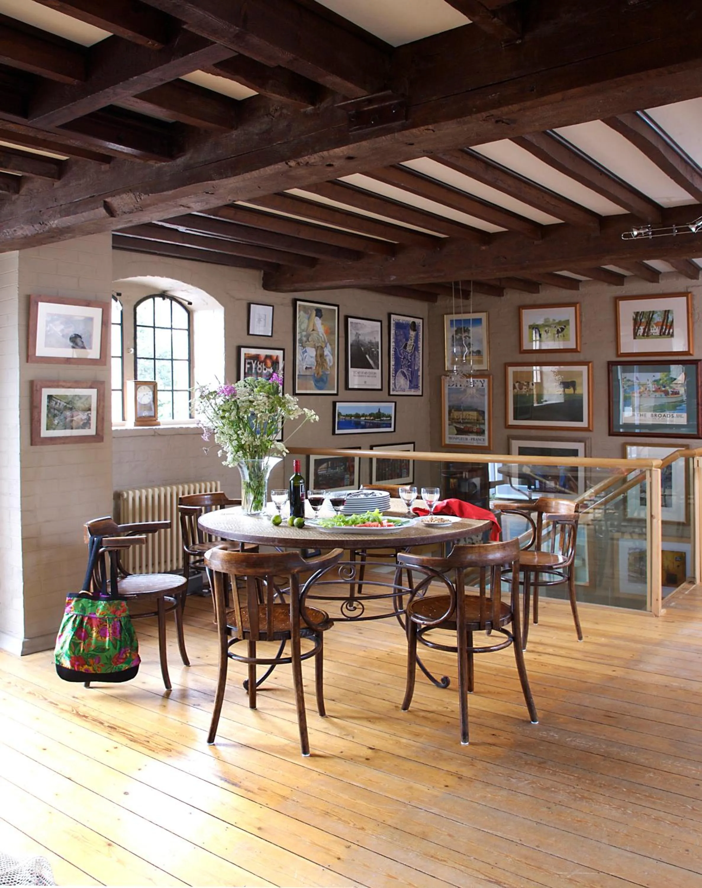 Dining area in B&B at The Old Mill
