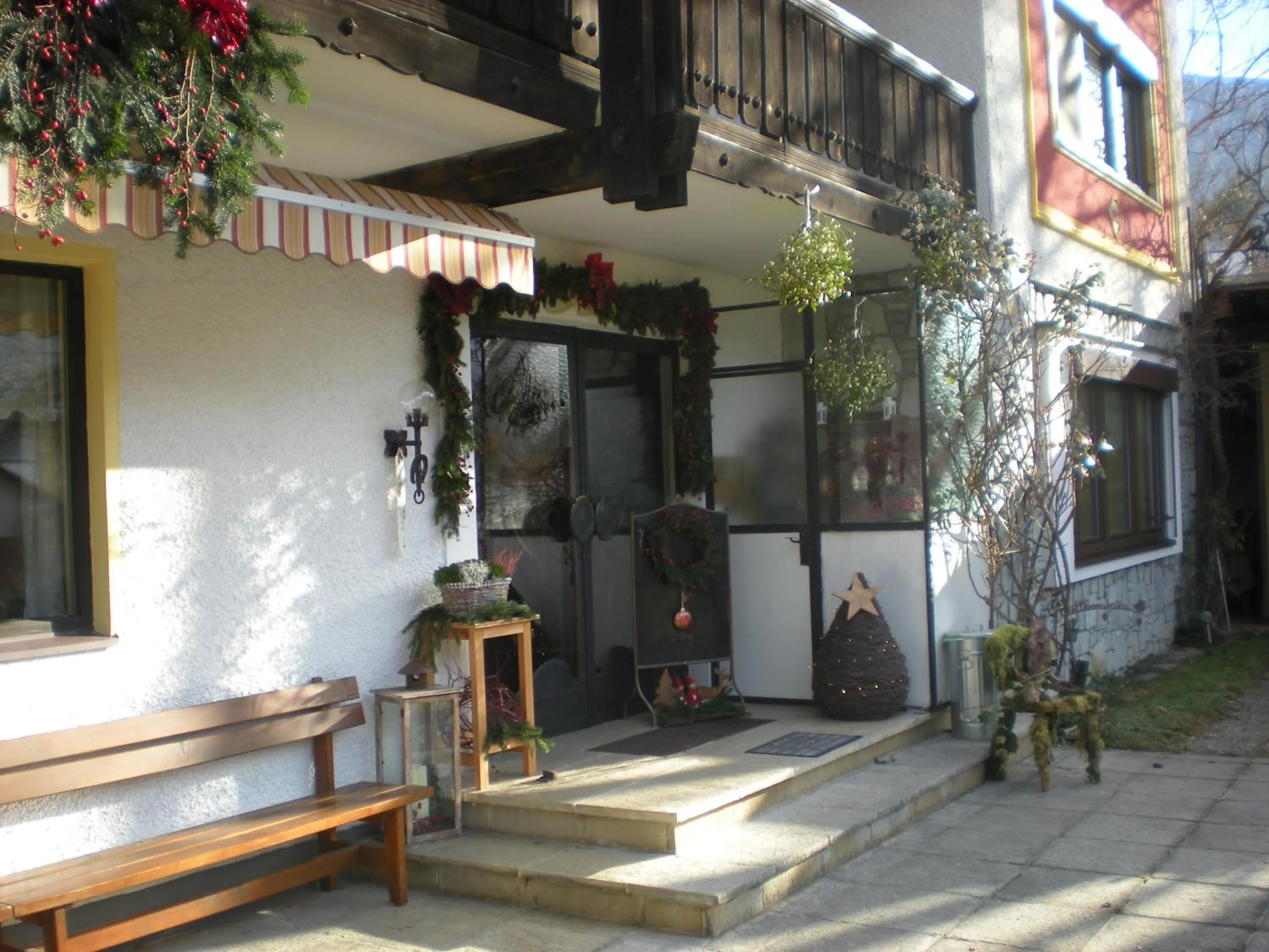 Facade/entrance in Pension Leprich