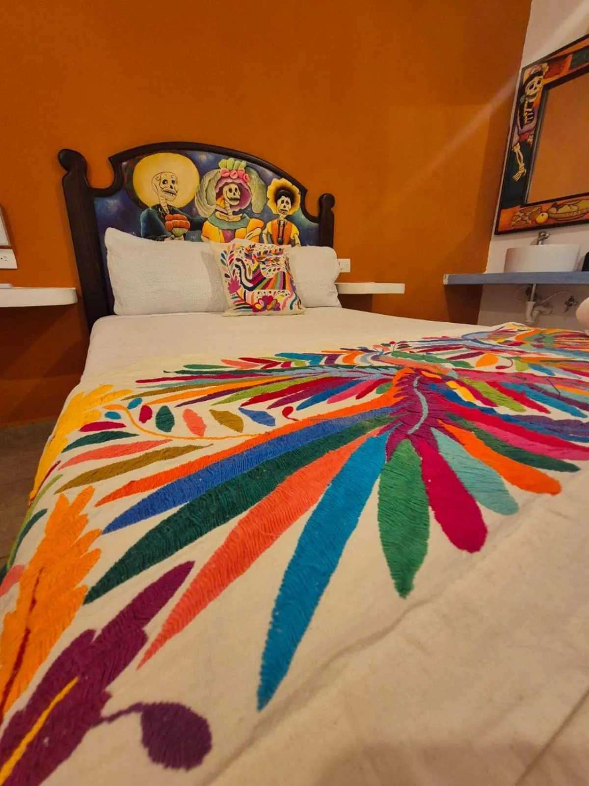 Bed in Hotel Villas Ponto Holbox