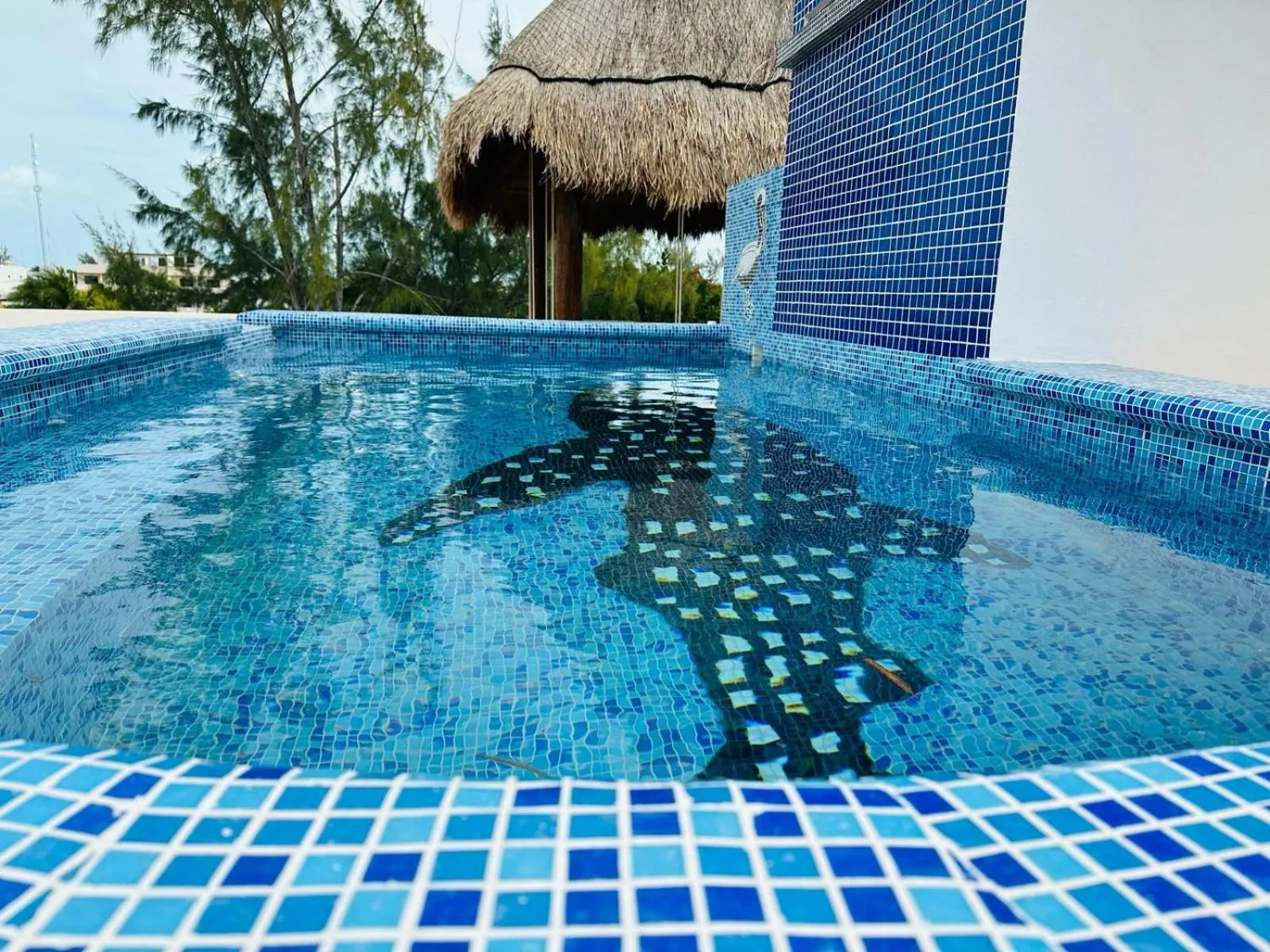 Swimming pool in Hotel Villas Ponto Holbox