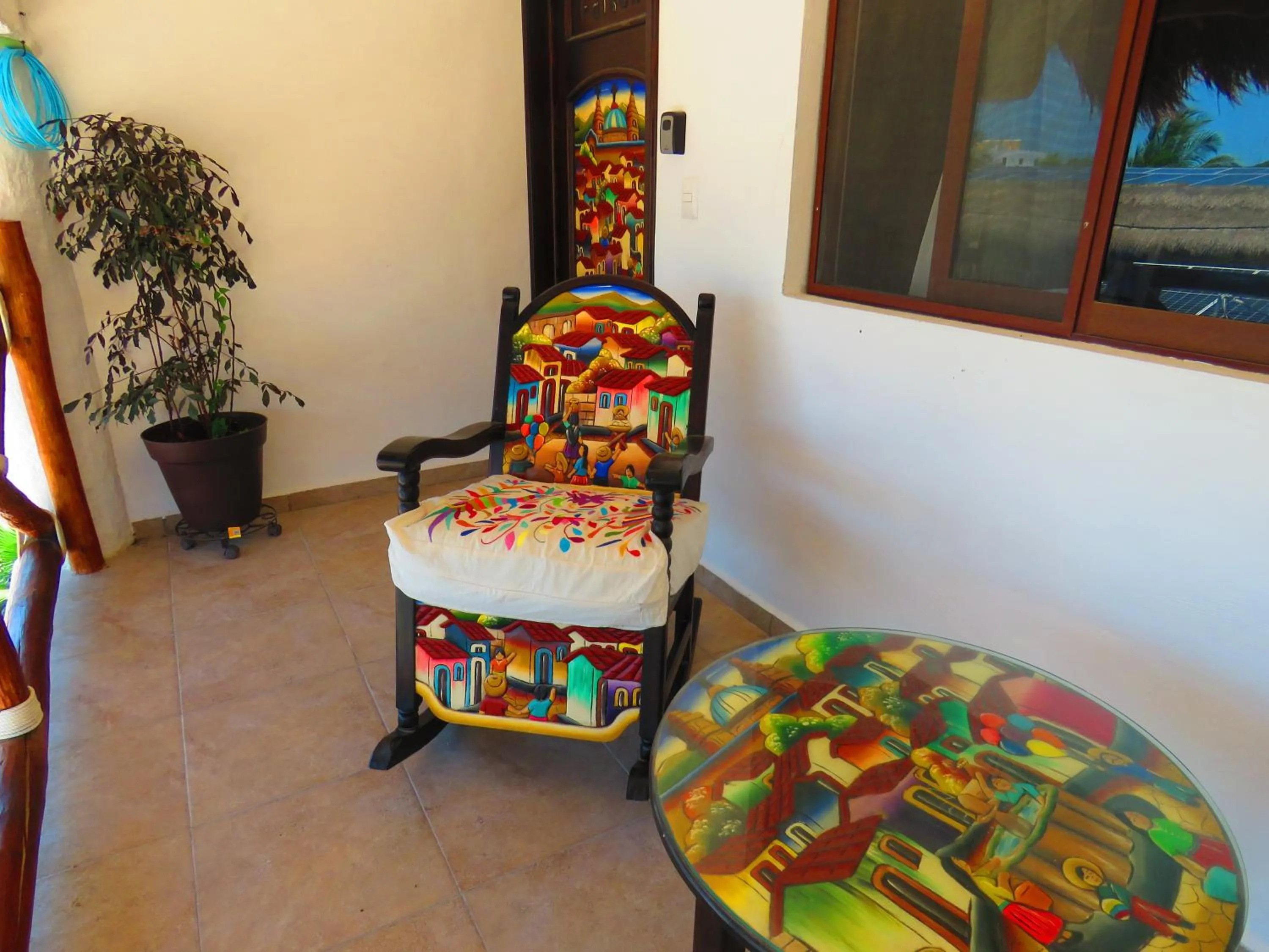 Balcony/Terrace in Hotel Villas Ponto Holbox