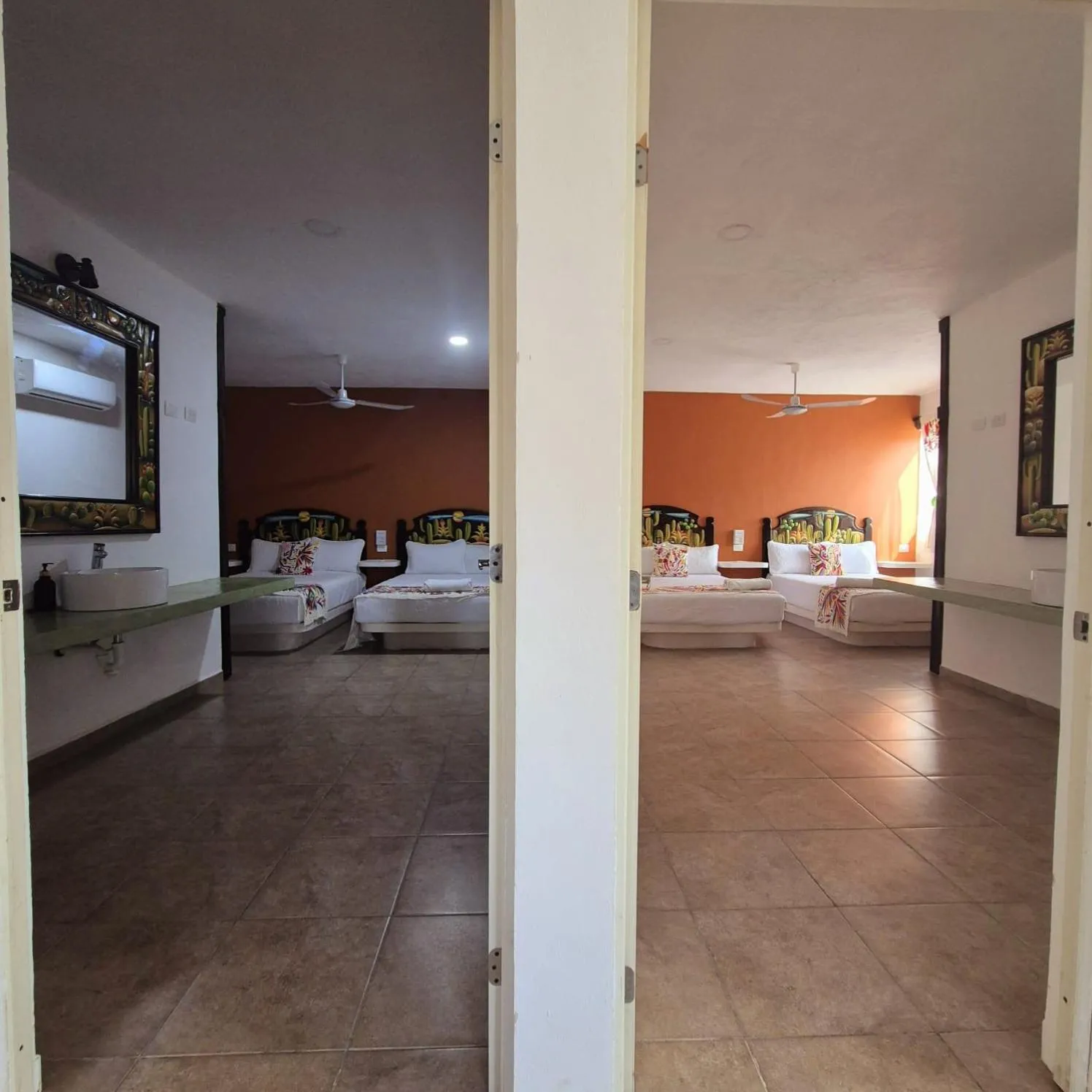 Bed in Hotel Villas Ponto Holbox