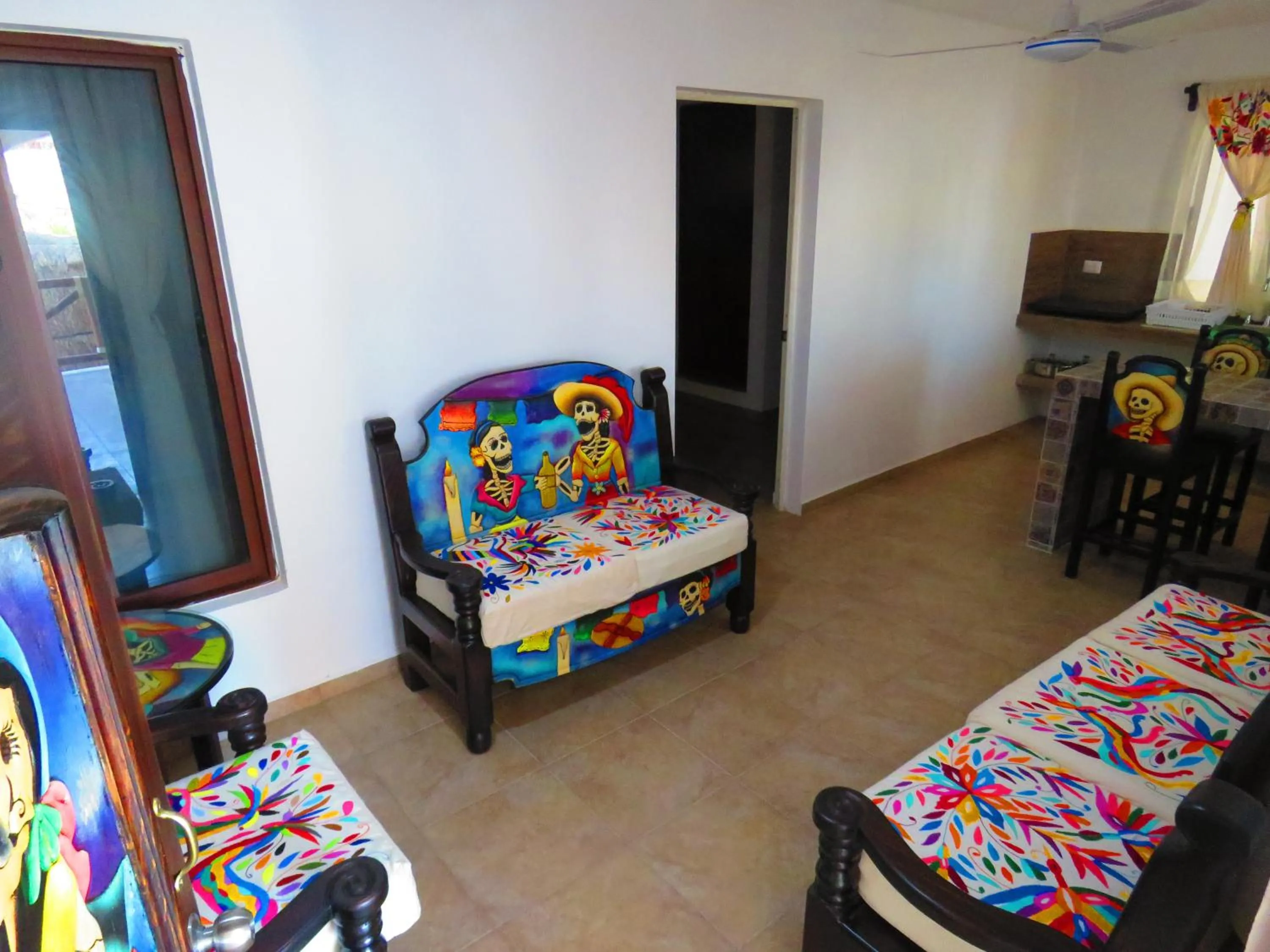 Bed in Hotel Villas Ponto Holbox
