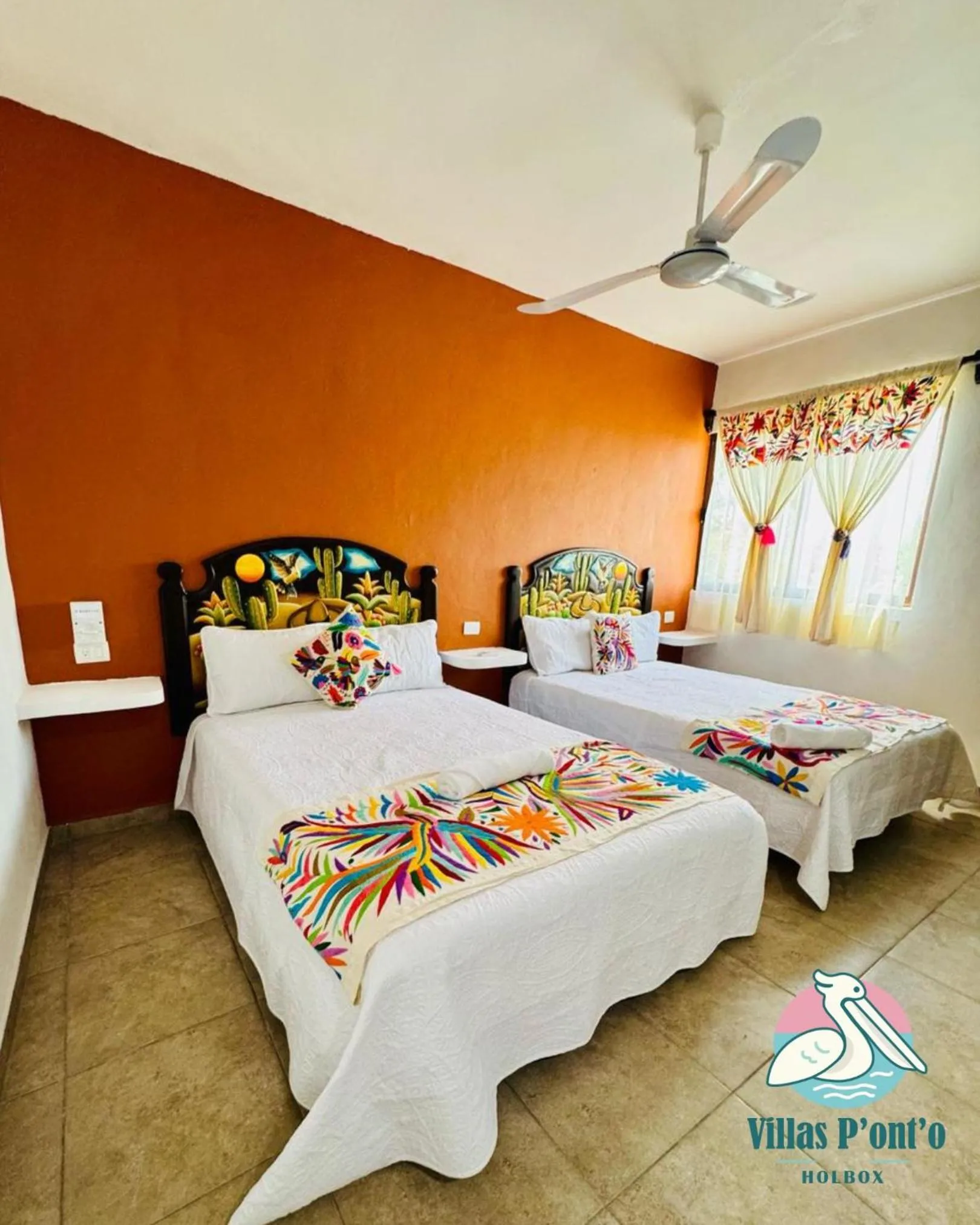 Bed in Hotel Villas Ponto Holbox