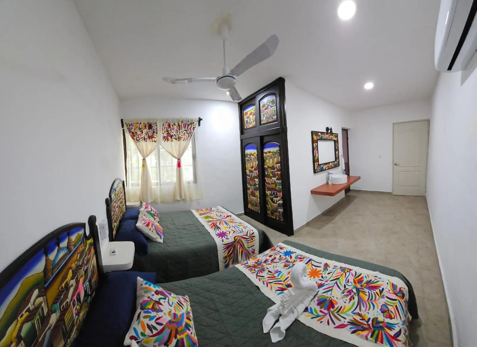 Bed in Hotel Villas Ponto Holbox