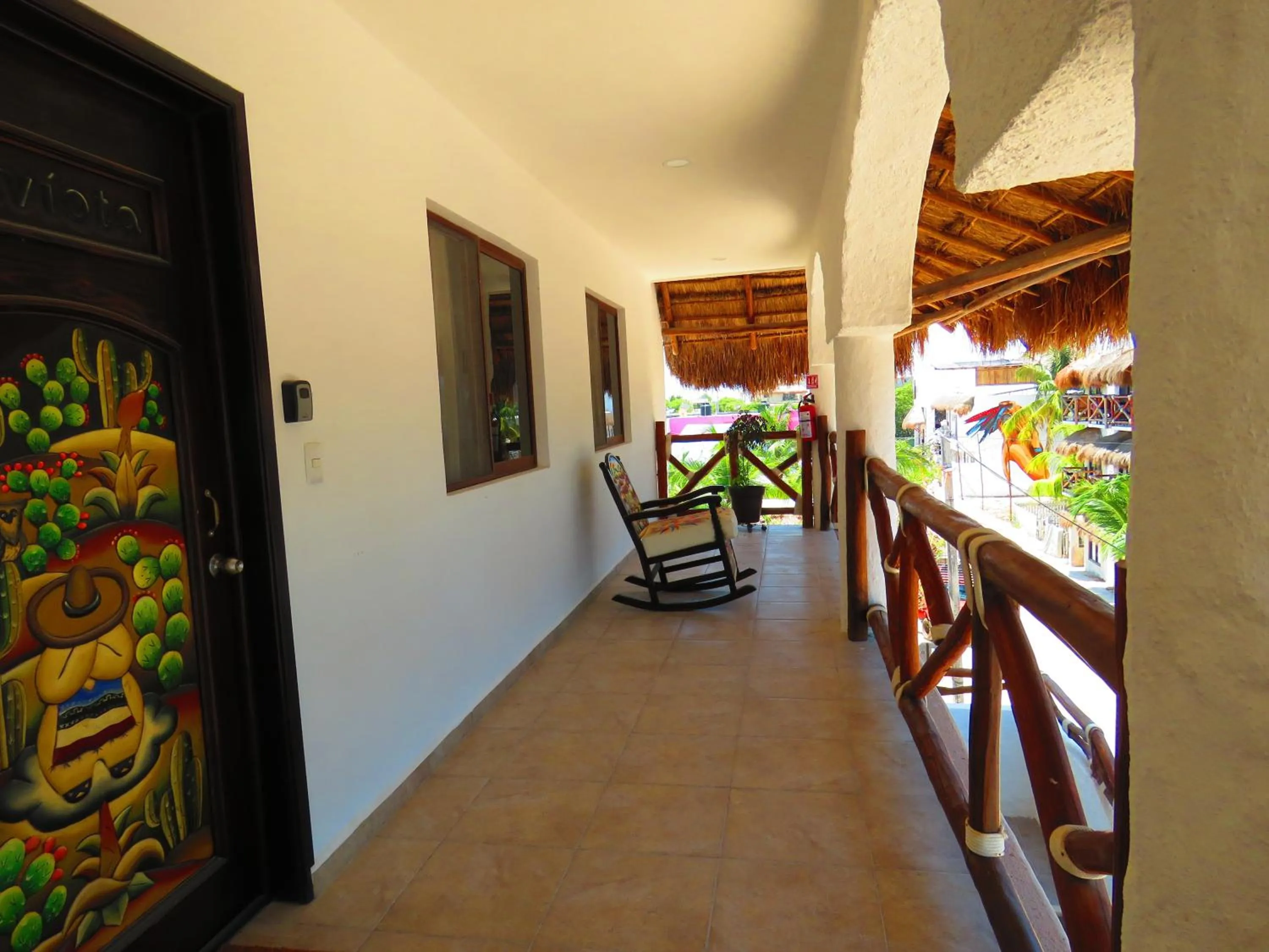 Balcony/Terrace in Hotel Villas Ponto Holbox