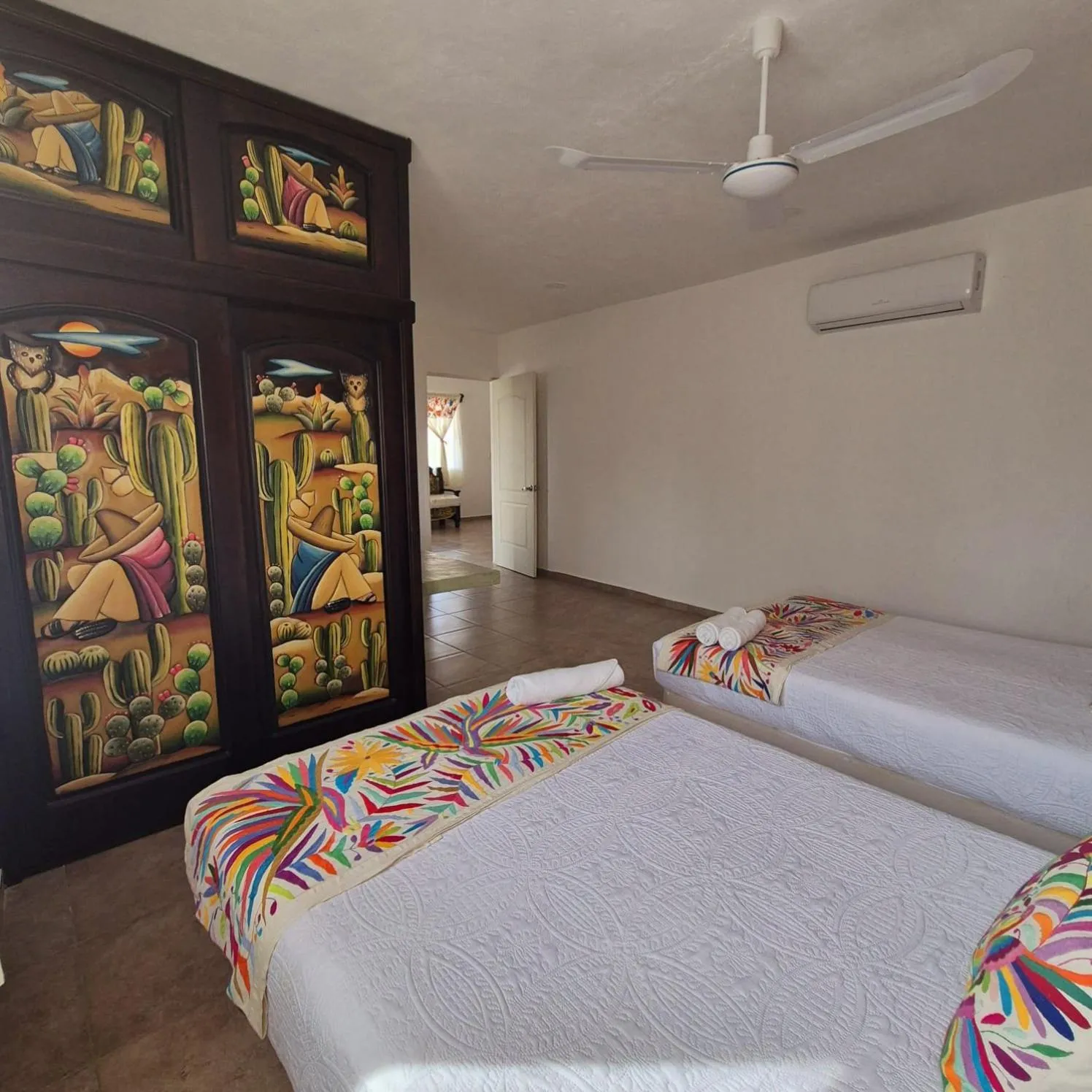 Bed in Hotel Villas Ponto Holbox
