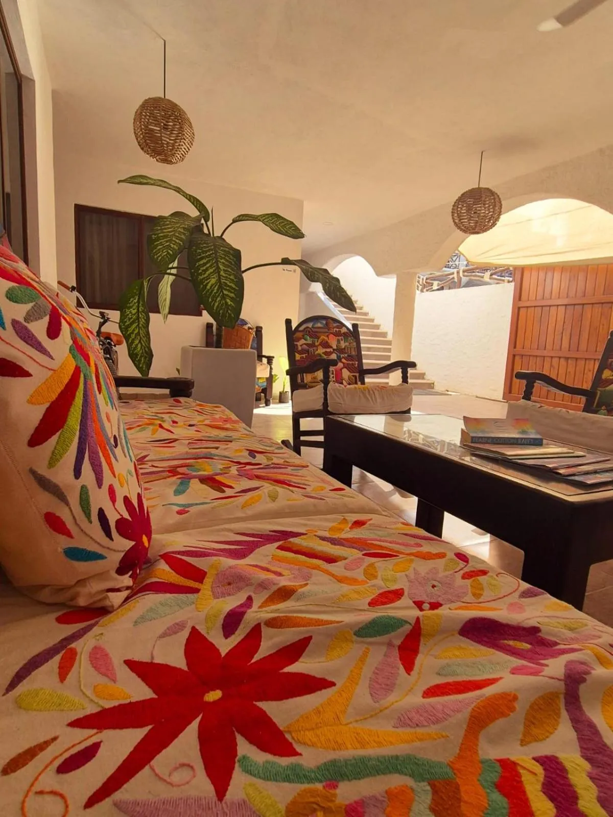 Bed in Hotel Villas Ponto Holbox