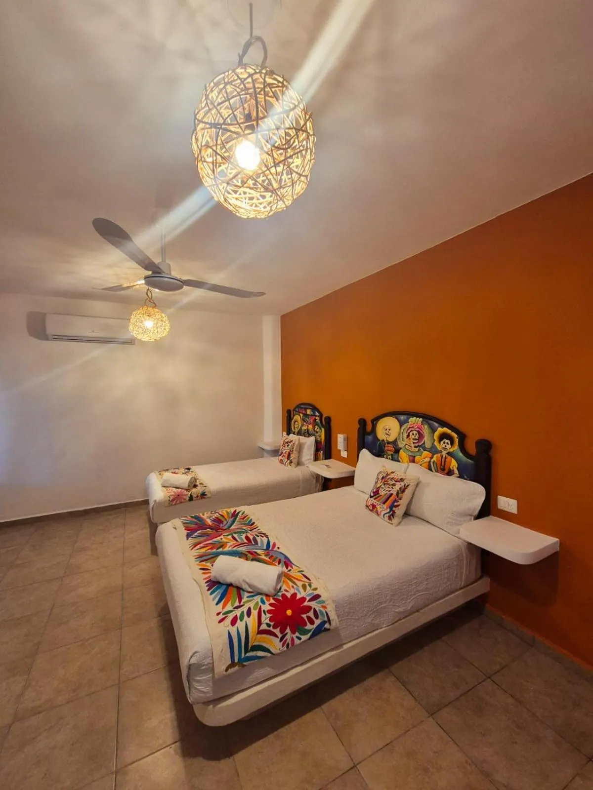 Bed in Hotel Villas Ponto Holbox