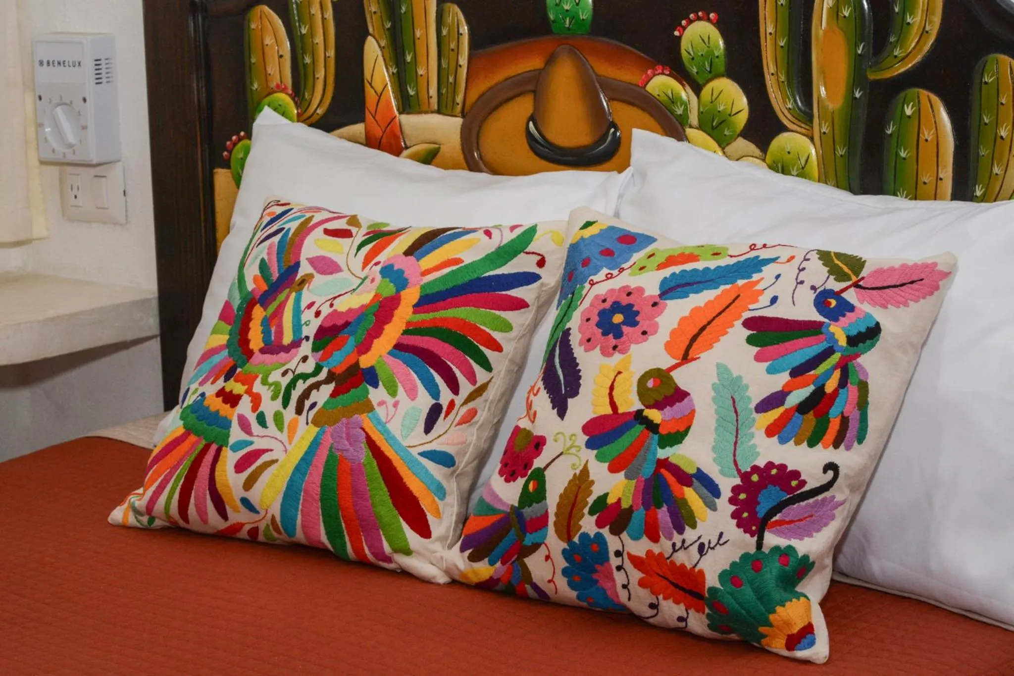 Bed in Hotel Villas Ponto Holbox