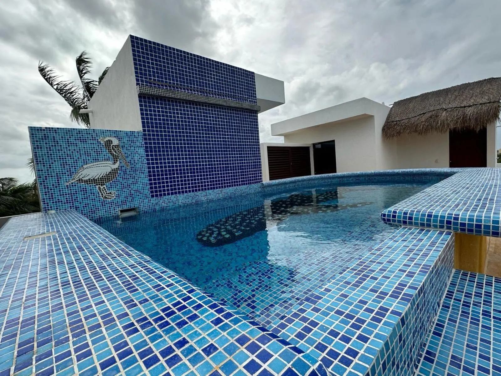 Pool view in Hotel Villas Ponto Holbox
