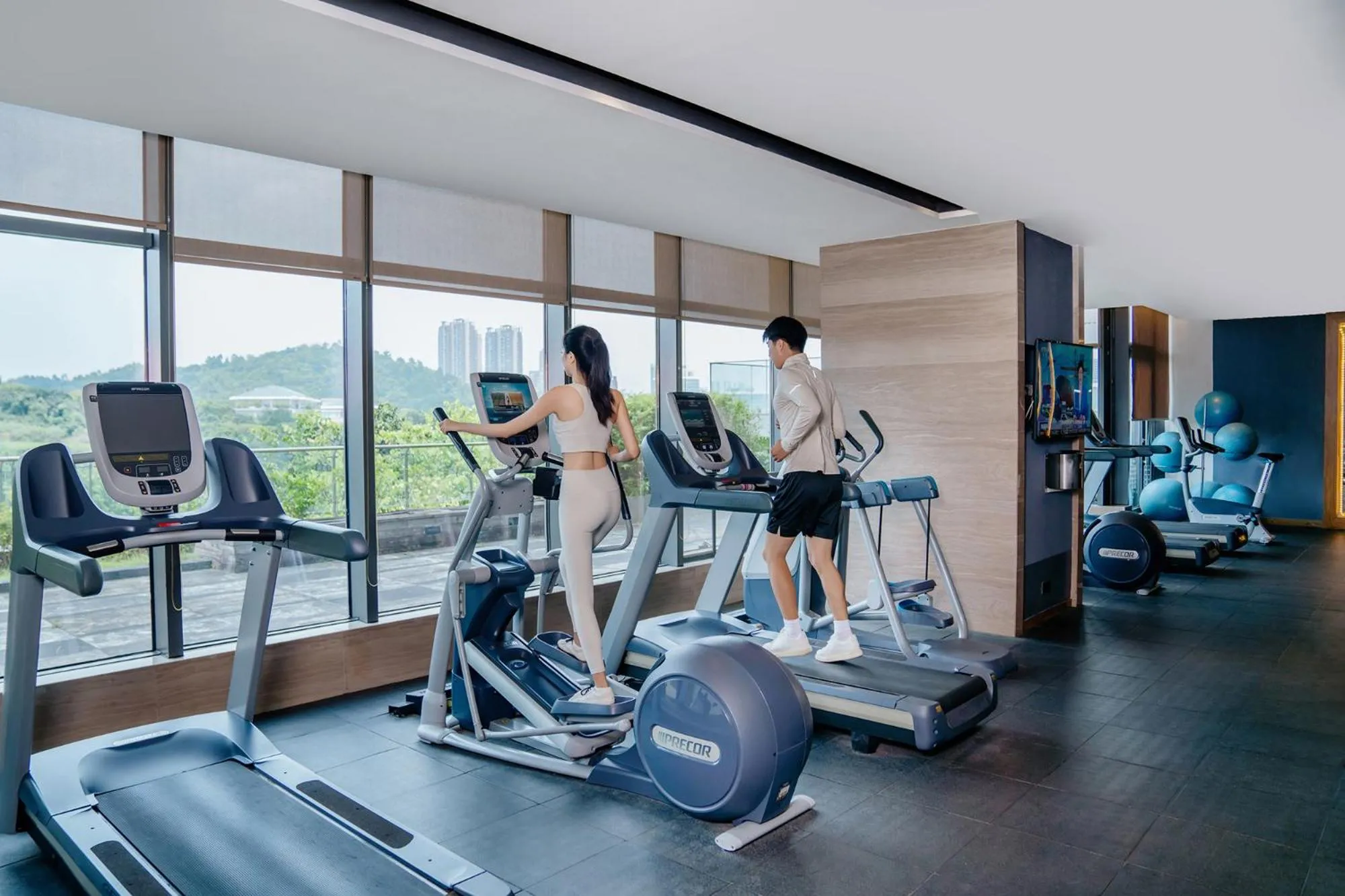 Fitness centre/facilities in DoubleTree by Hilton Guangzhou Science City-Free Shuttle Bus Service During Canton Fair Period