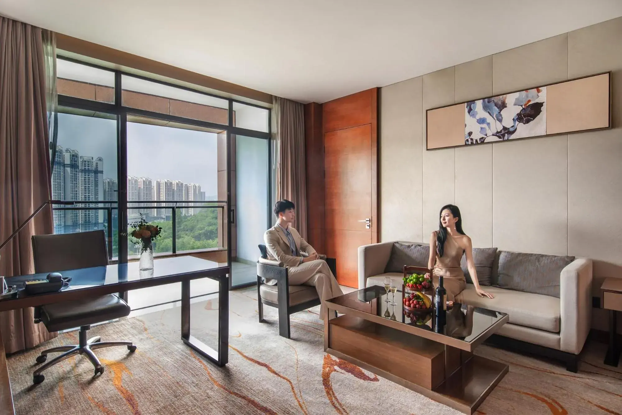 Photo of the whole room in DoubleTree by Hilton Guangzhou Science City-Free Shuttle Bus Service During Canton Fair Period Photo of the whole room in DoubleTree by Hilton Guangzhou Science City-Free Shuttle Bus Service During Canton Fair Period