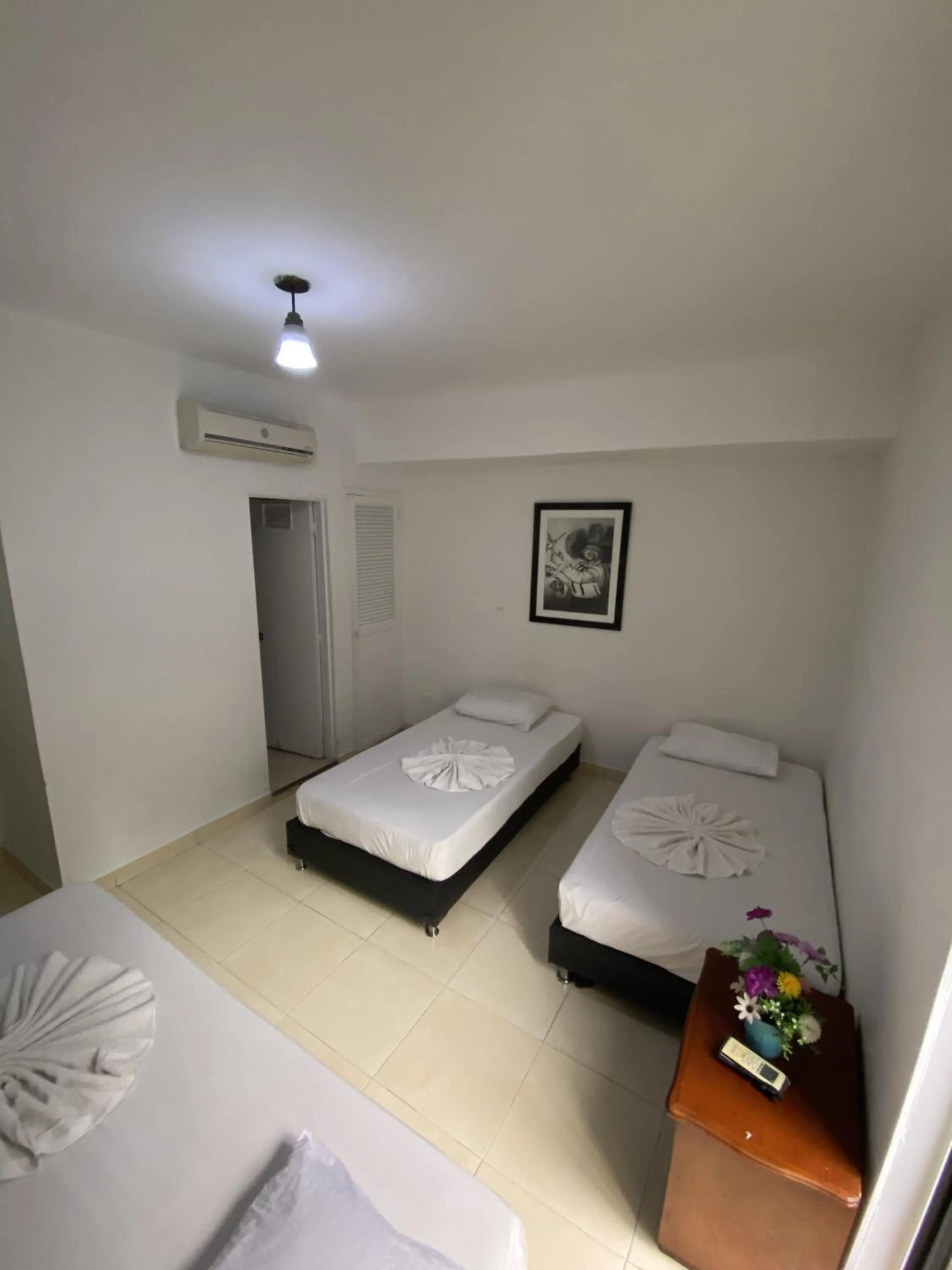 Bed in Hotel Laureles 70