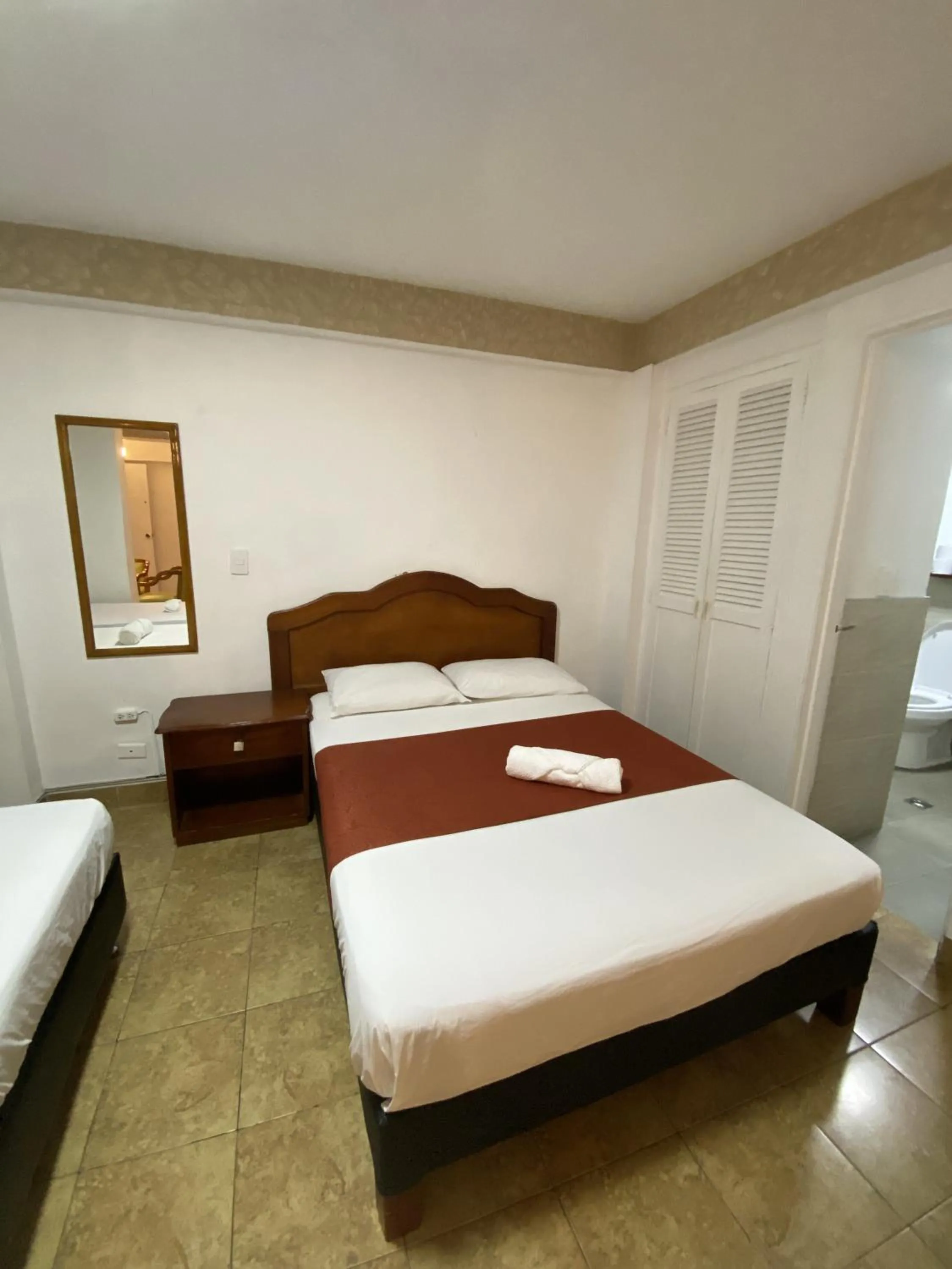 Bed in Hotel Laureles 70