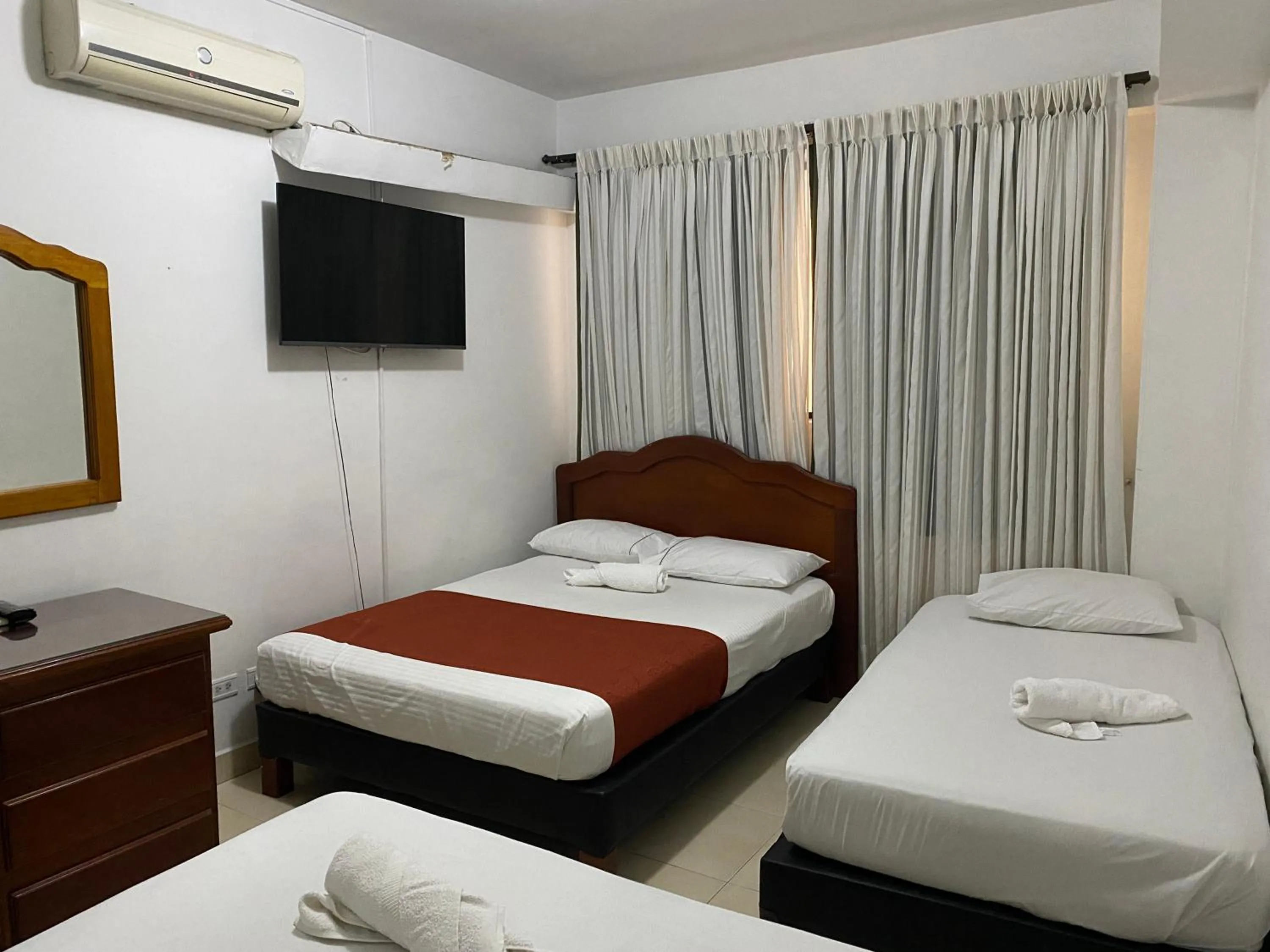 Bed in Hotel Laureles 70