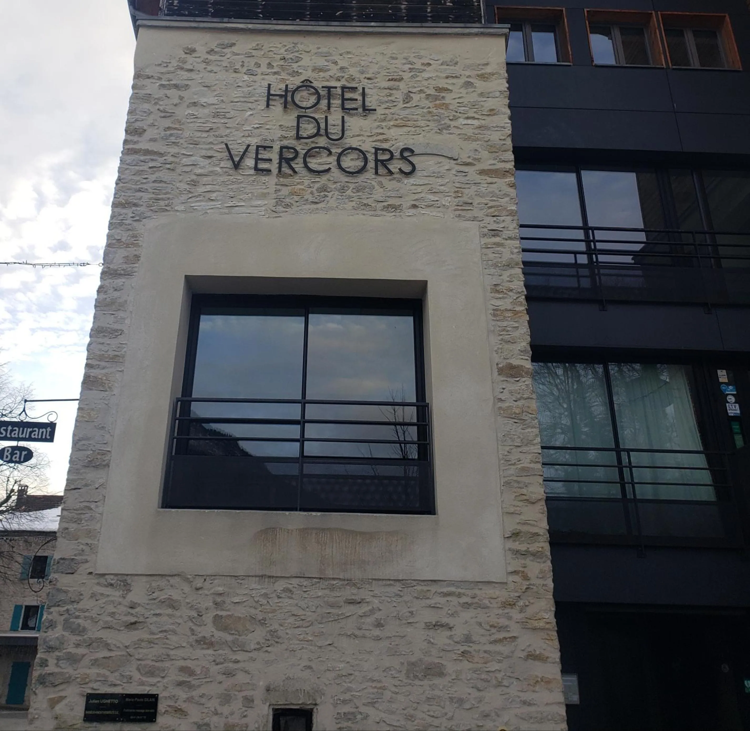 Property building in Restaurant Hôtel du Vercors