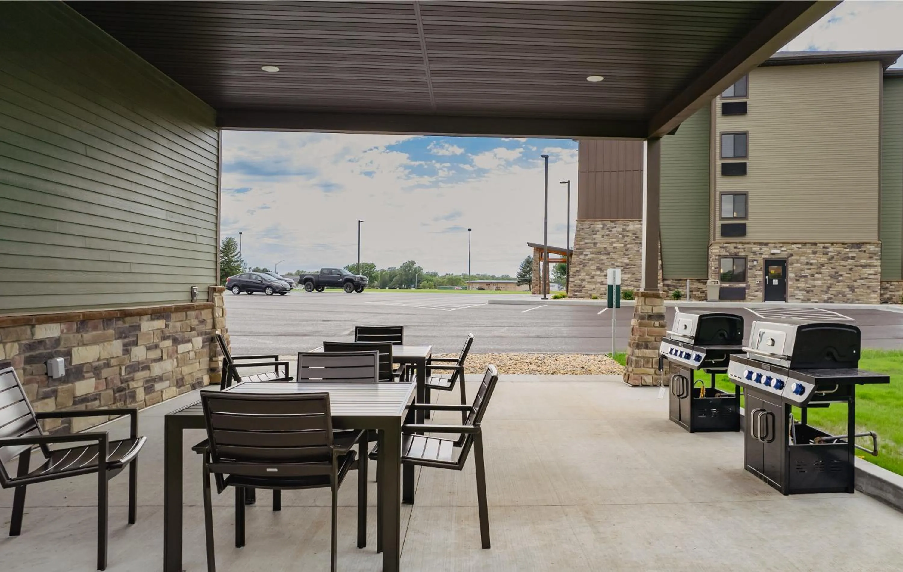 BBQ facilities in My Place Hotel-Mitchell SD