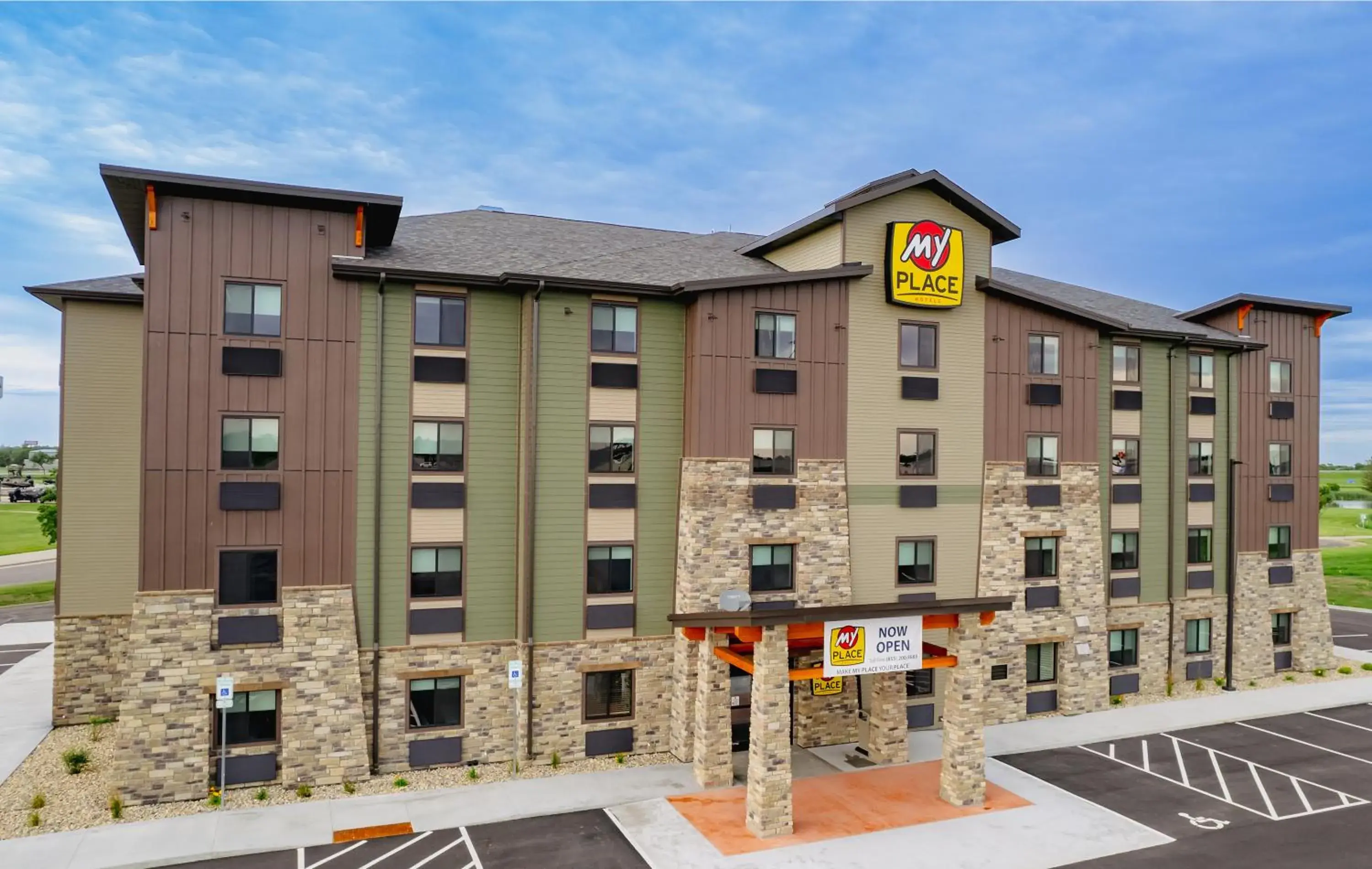 Property building in My Place Hotel-Mitchell SD Property building in My Place Hotel-Mitchell SD