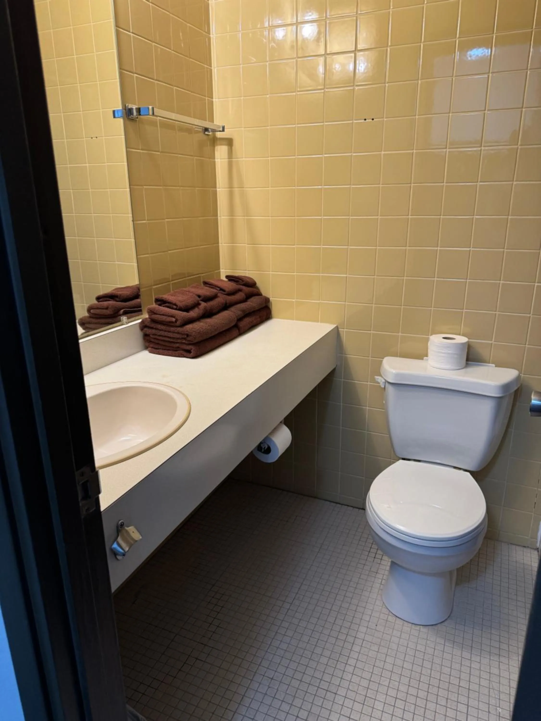 Toilet in Minnedosa Inn