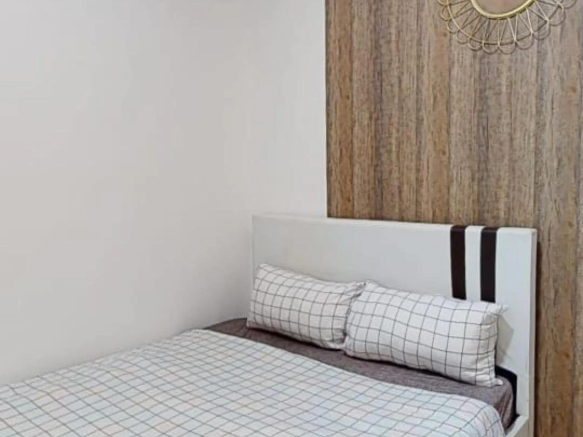 Bed in Barakah Sufi Home Stay Apartment Cameron