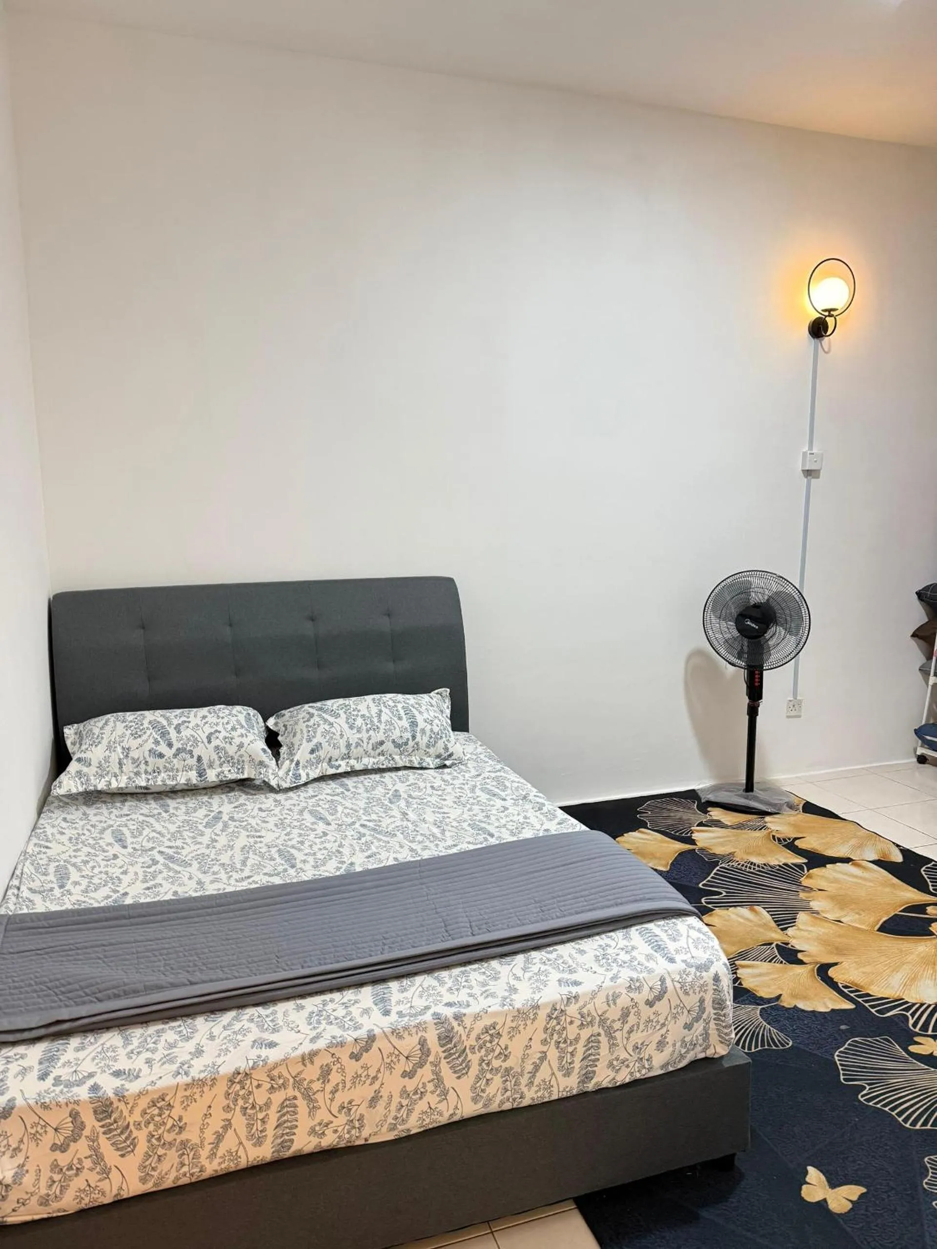 Bed in Barakah Sufi Home Stay Apartment Cameron