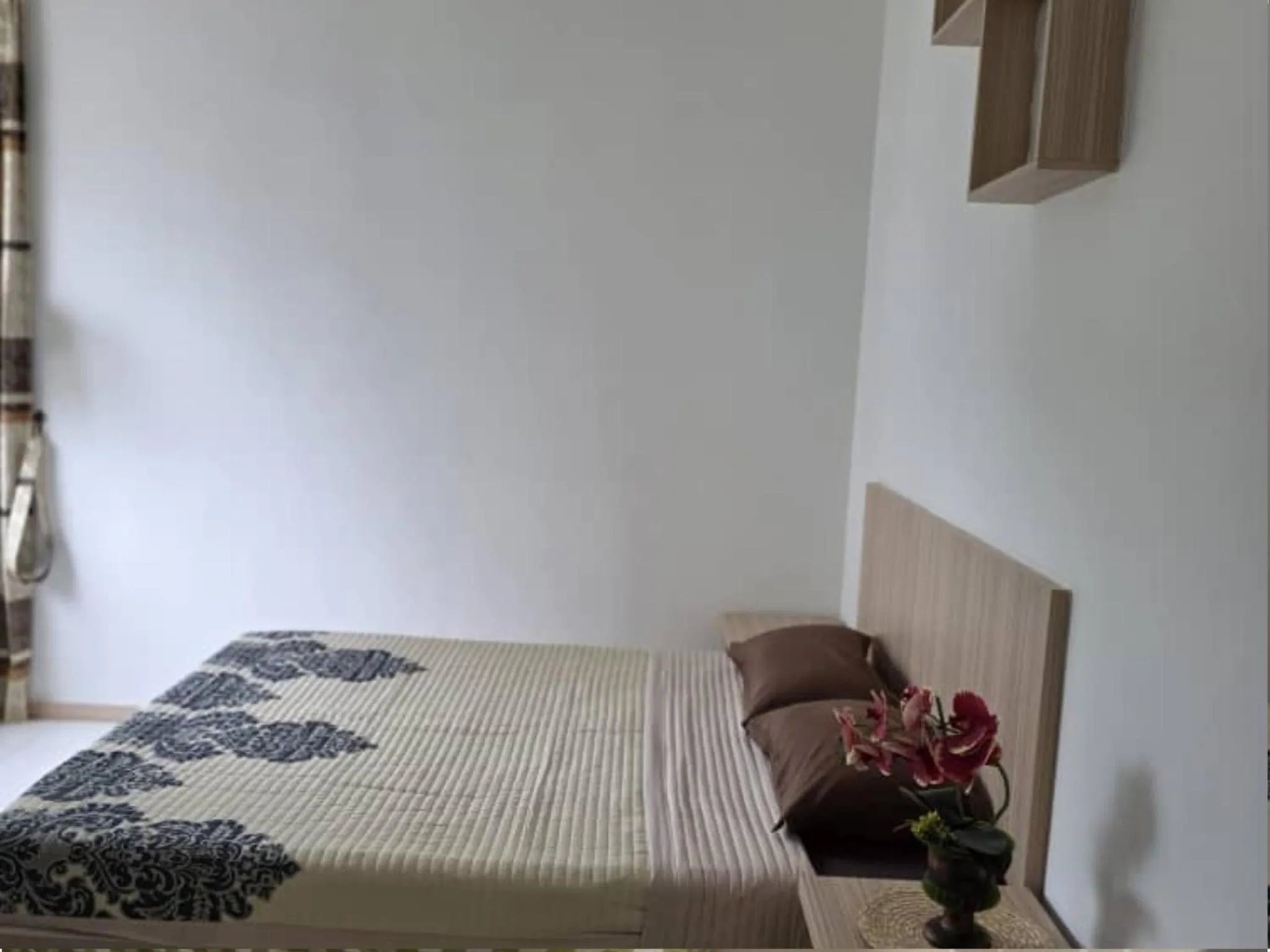 Bed in Barakah Sufi Home Stay Apartment Cameron
