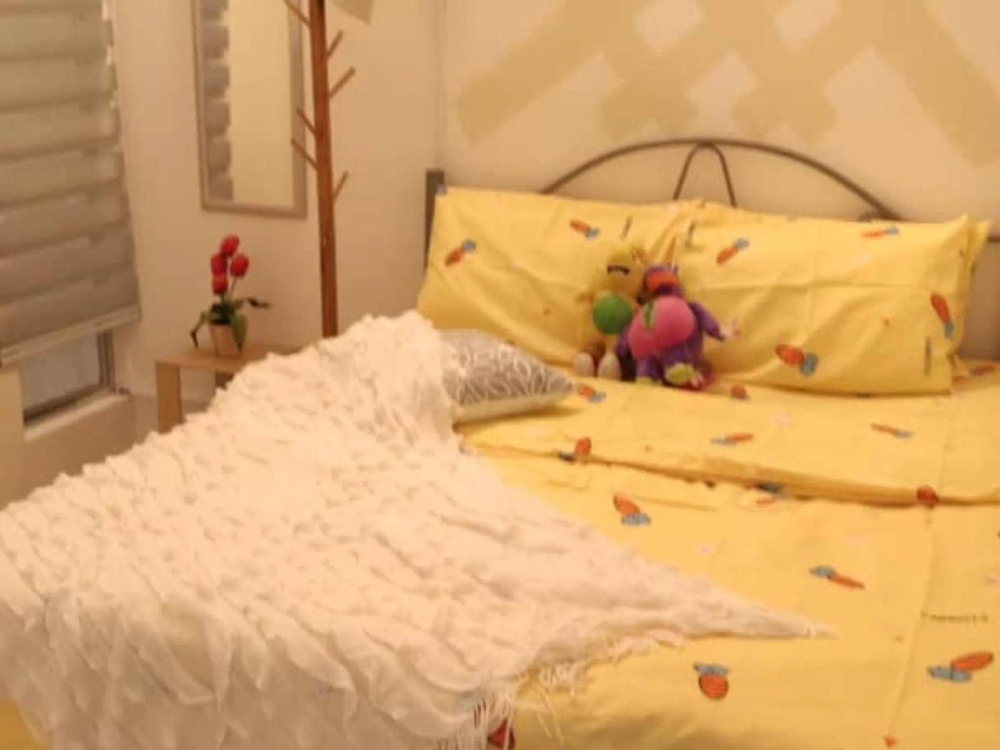 Bed in Barakah Sufi Home Stay Apartment Cameron