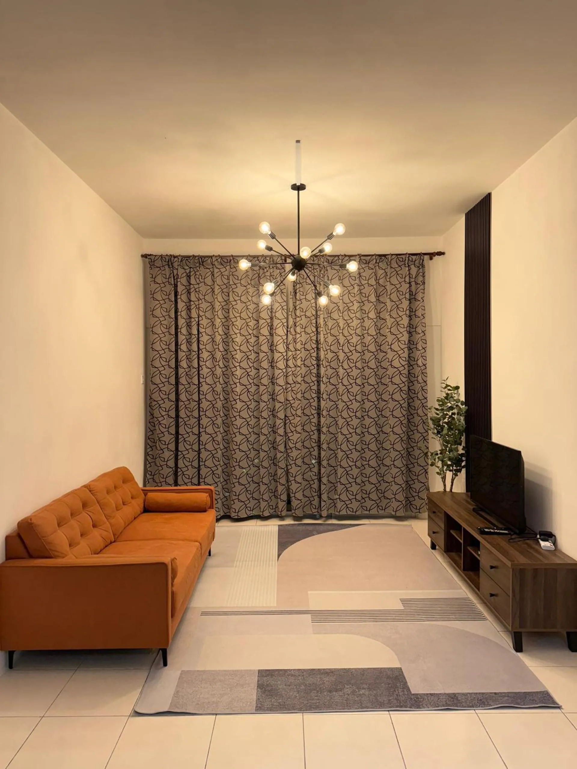 Bed in Barakah Sufi Home Stay Apartment Cameron
