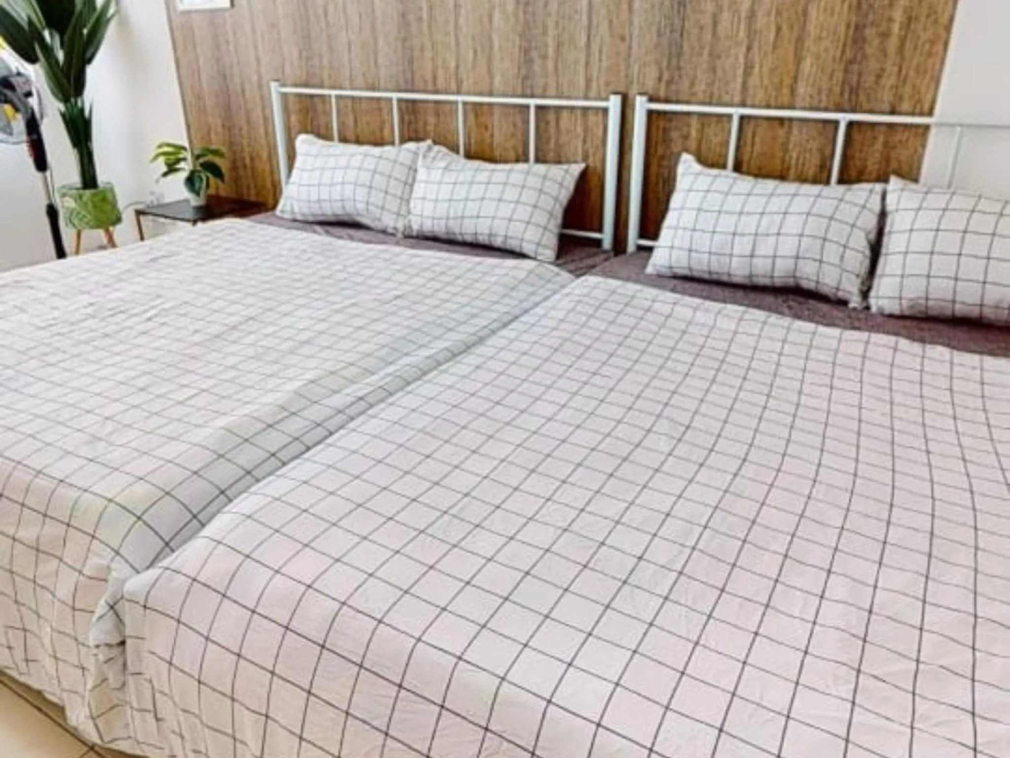 Bed in Barakah Sufi Home Stay Apartment Cameron