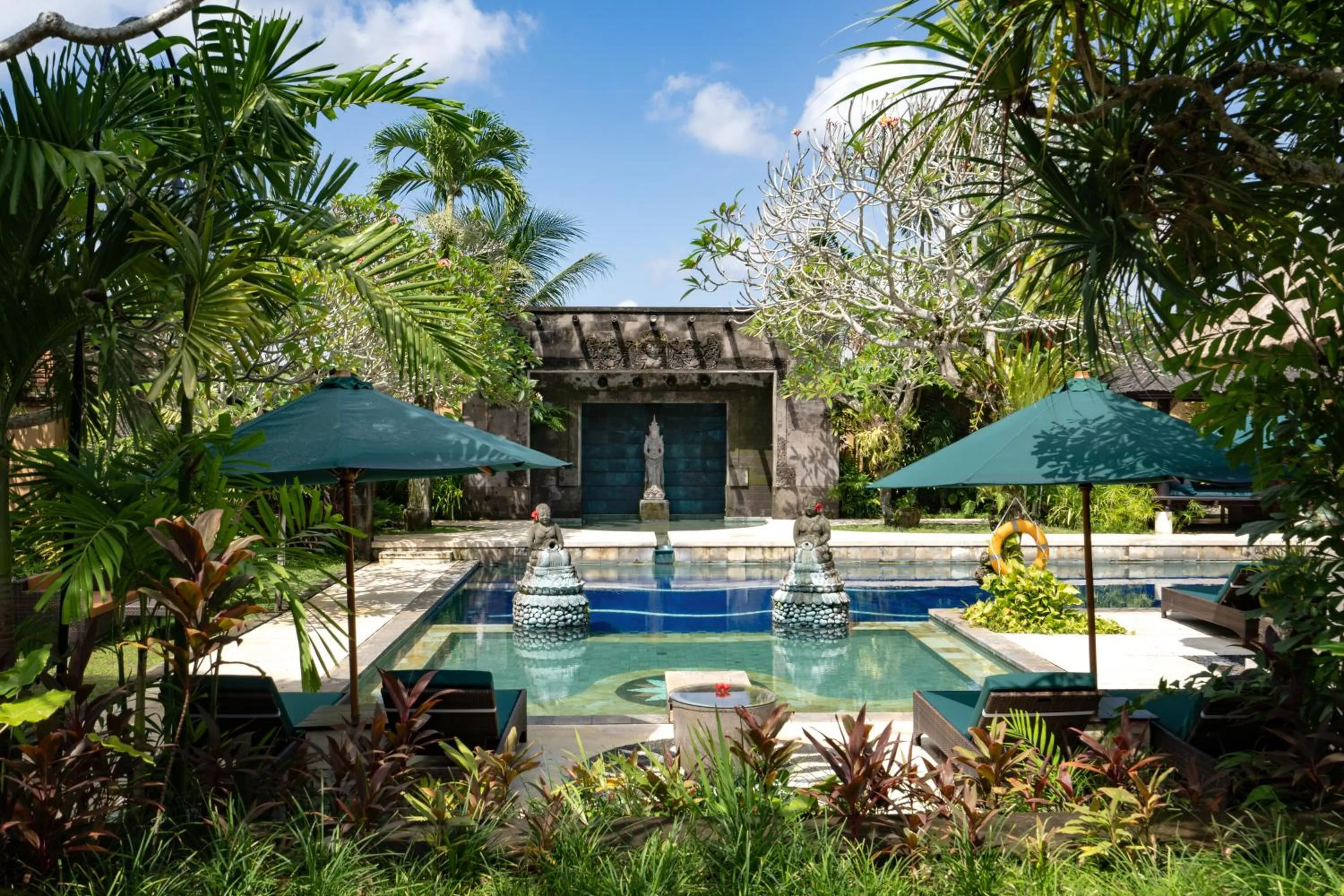 Balcony/Terrace in Svarga Bebek Villas
