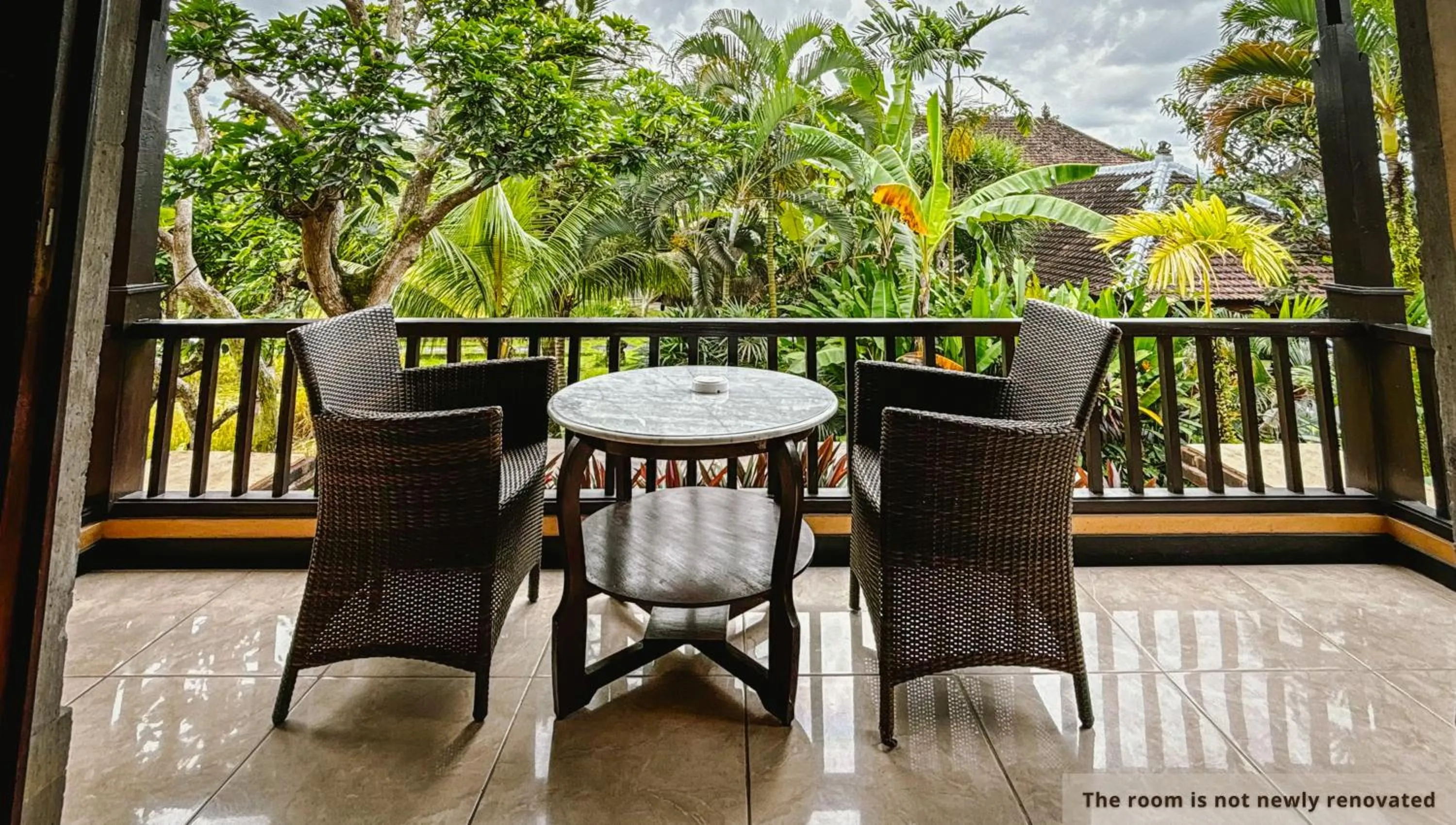 Balcony/Terrace in Svarga Bebek Villas