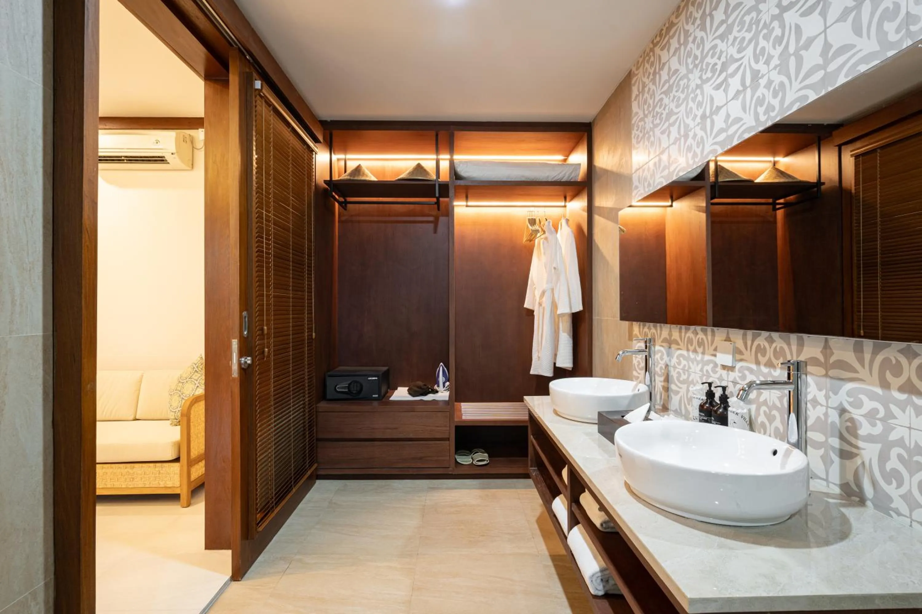 Bathroom in Svarga Bebek Villas