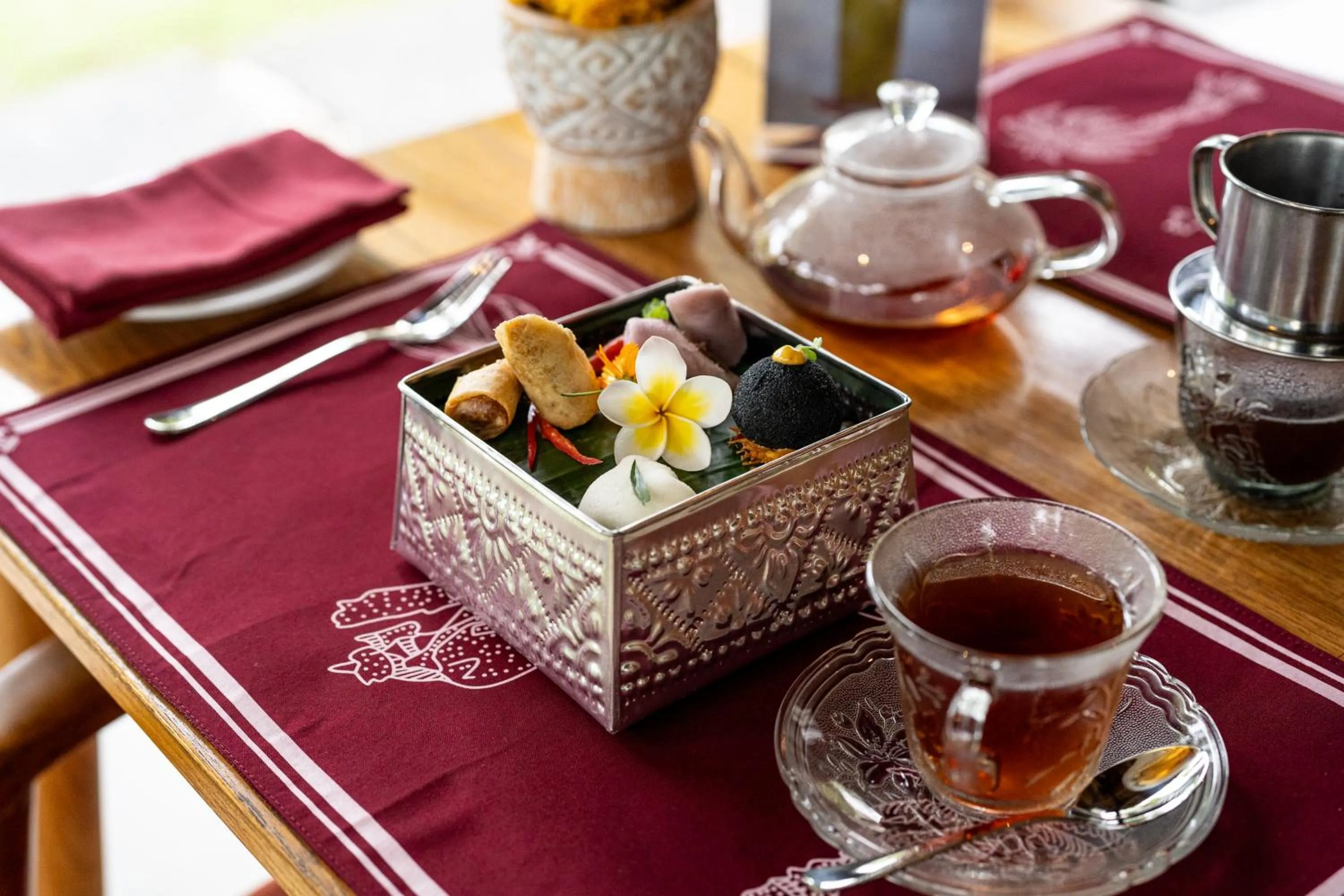 Food and drinks in Svarga Bebek Villas