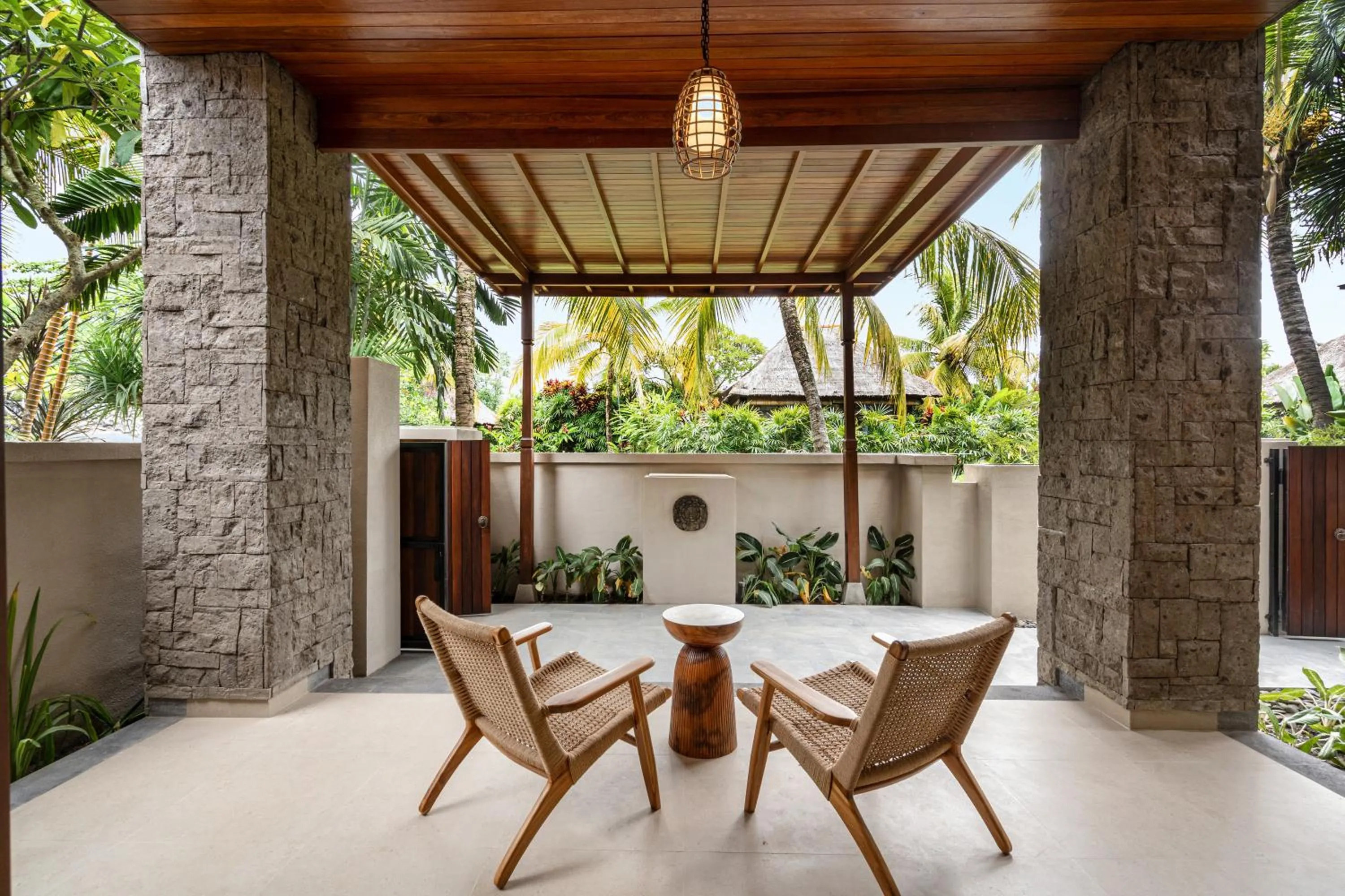 Patio in Svarga Bebek Villas