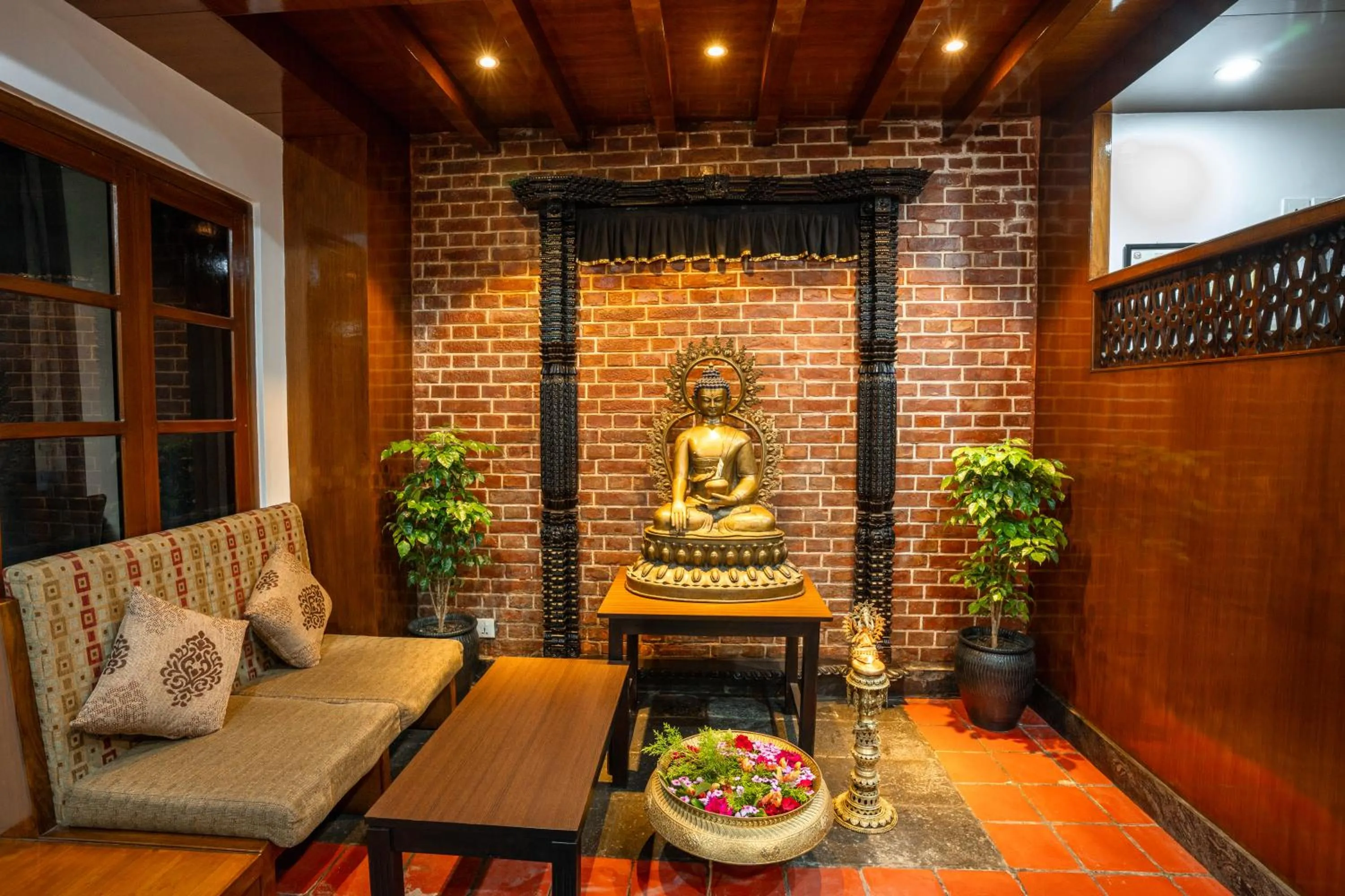 Lobby or reception in The Luxe Inn Boutique Hotel