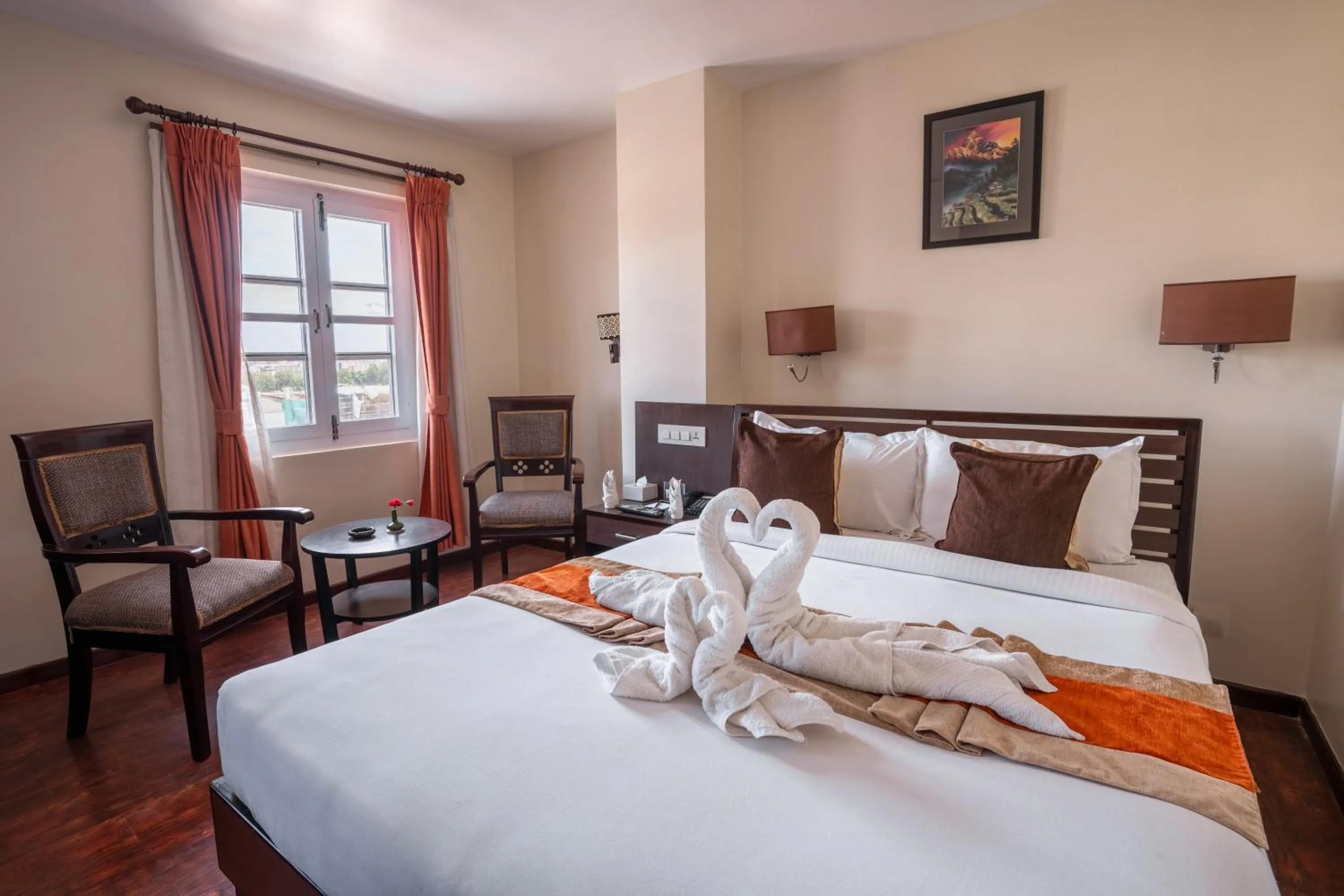 Bedroom, Bed in The Luxe Inn Boutique Hotel