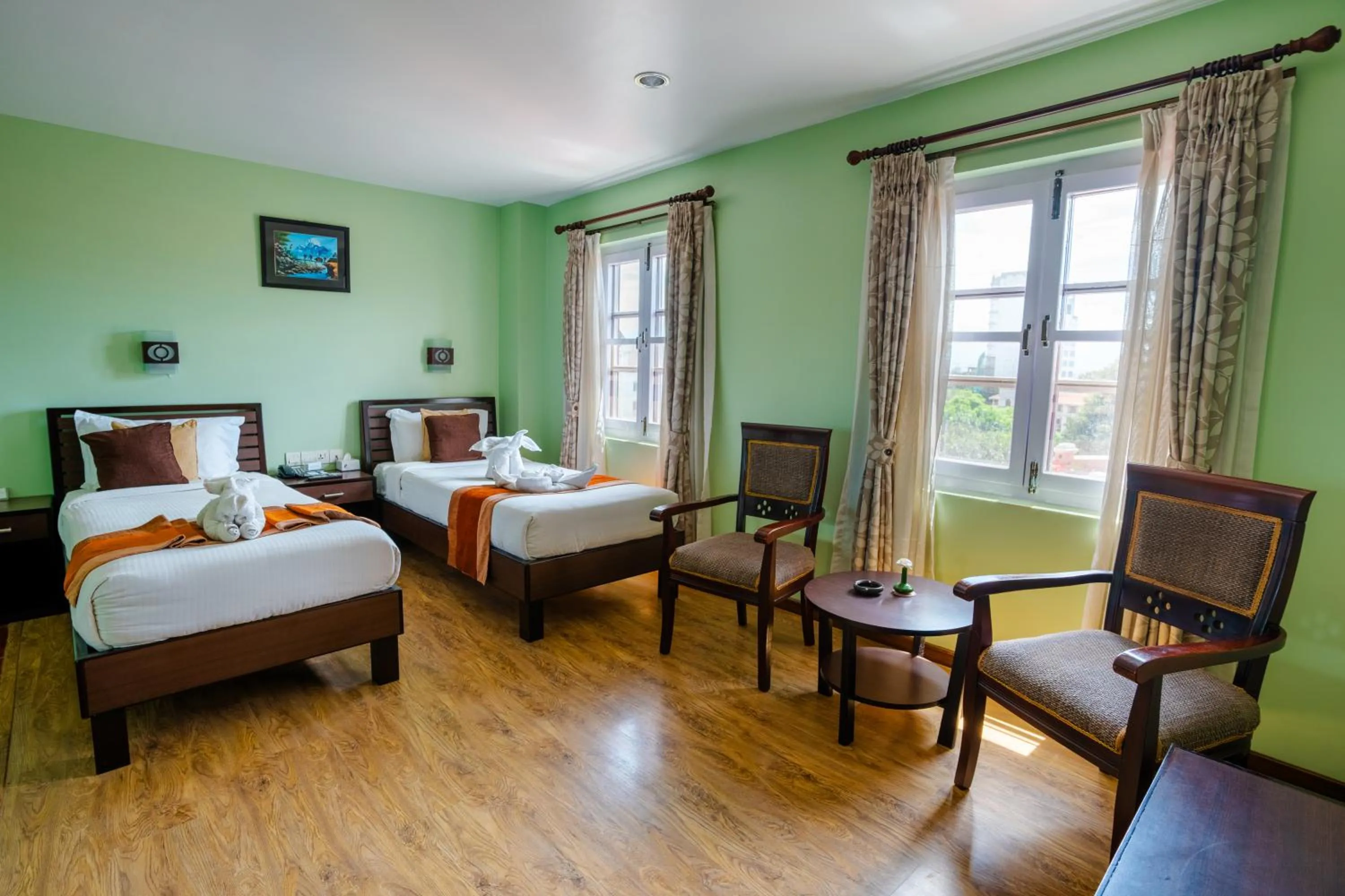 Bedroom, Bed in The Luxe Inn Boutique Hotel