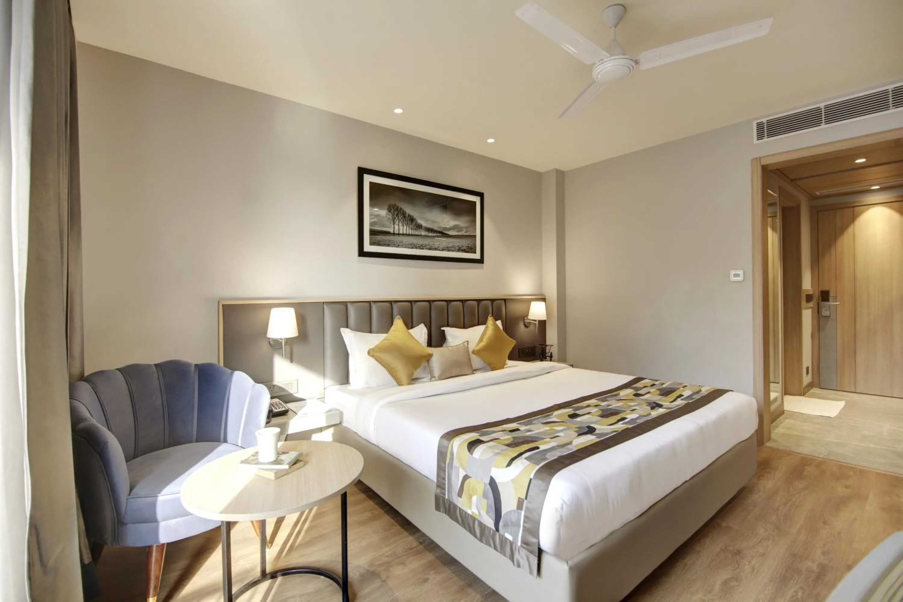 Bed in East Park Inn