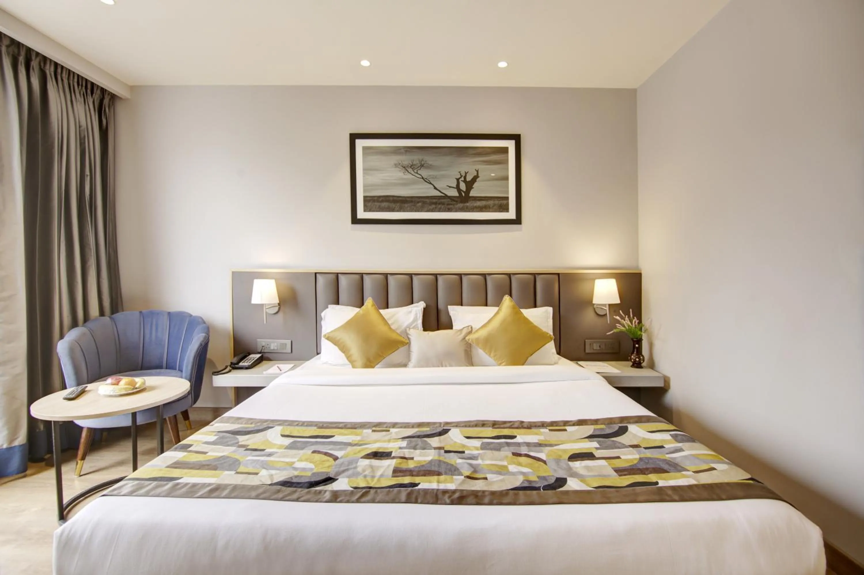 Bed in East Park Inn