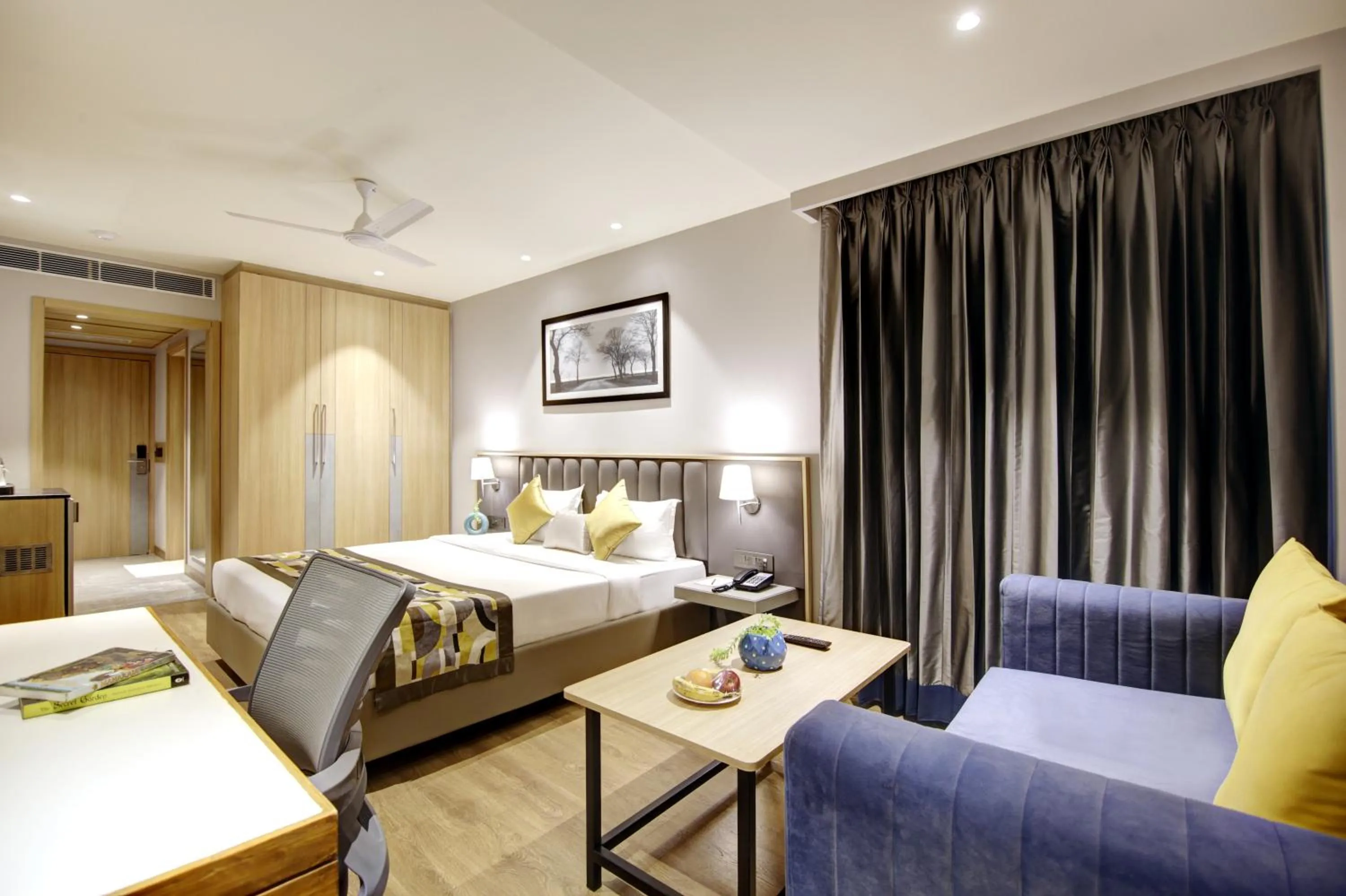 Bed in East Park Inn