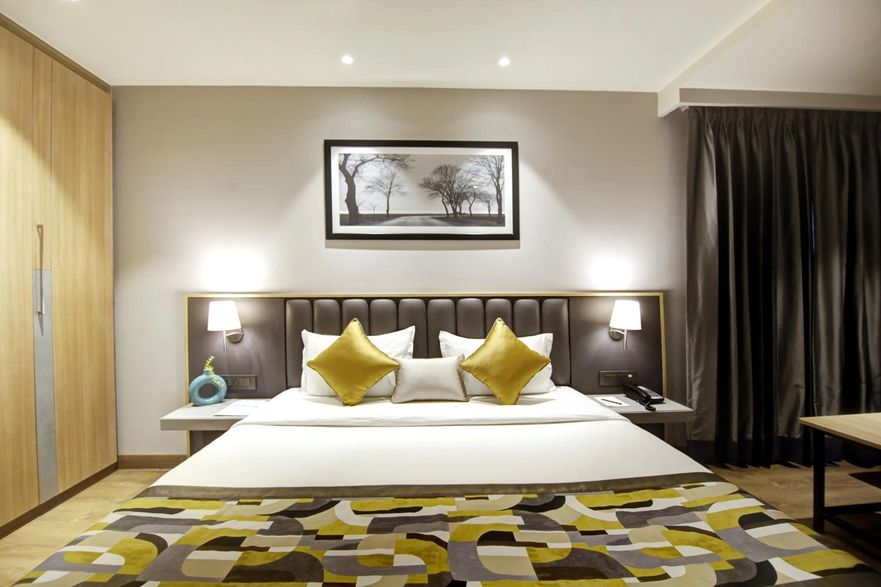 Bed in East Park Inn