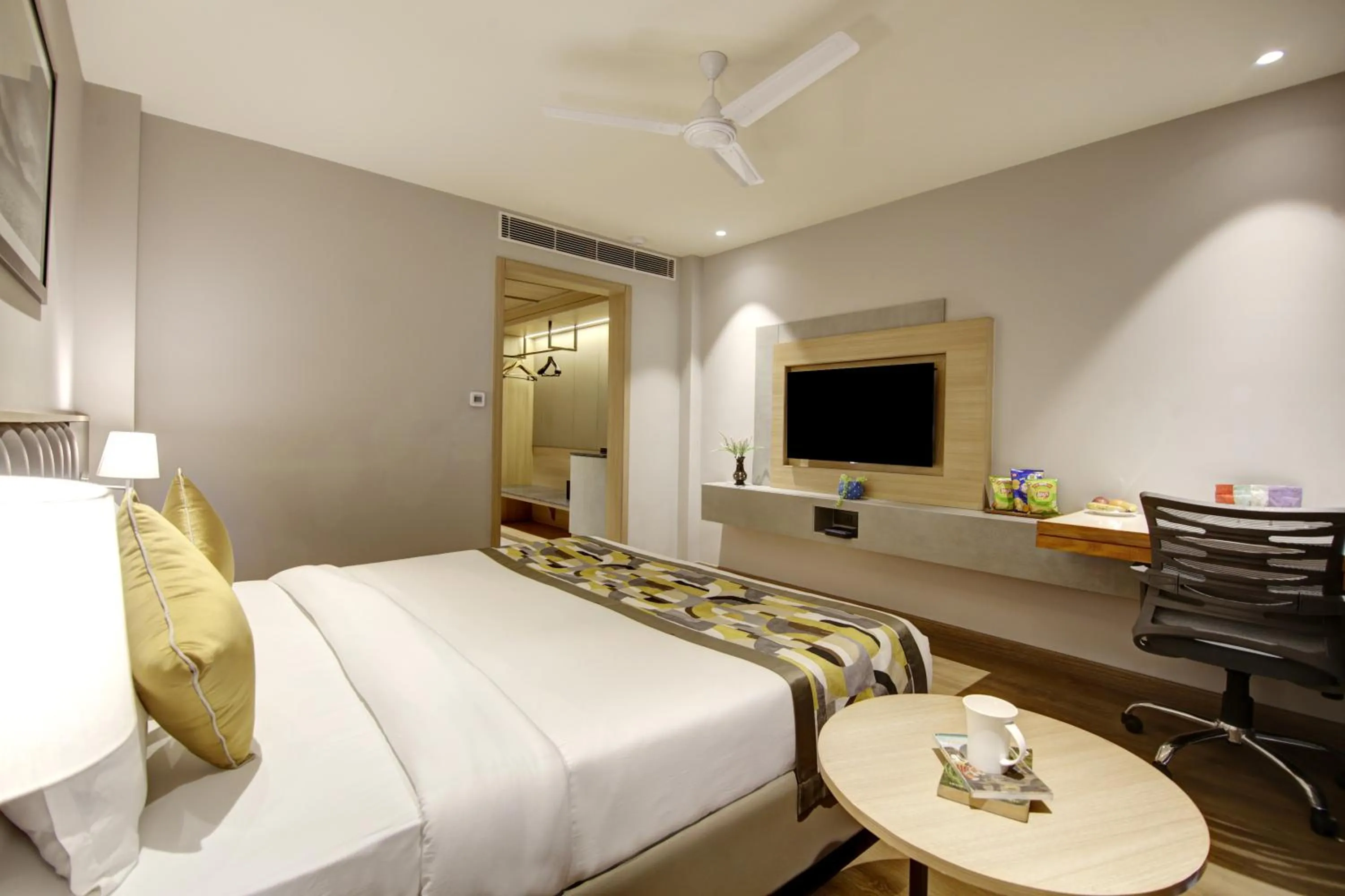 Bed in East Park Inn