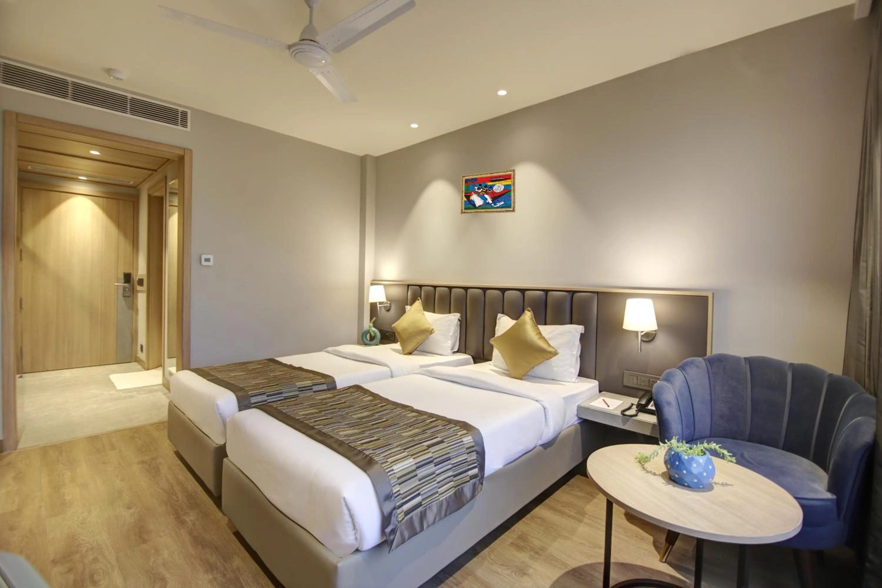 Bed in East Park Inn