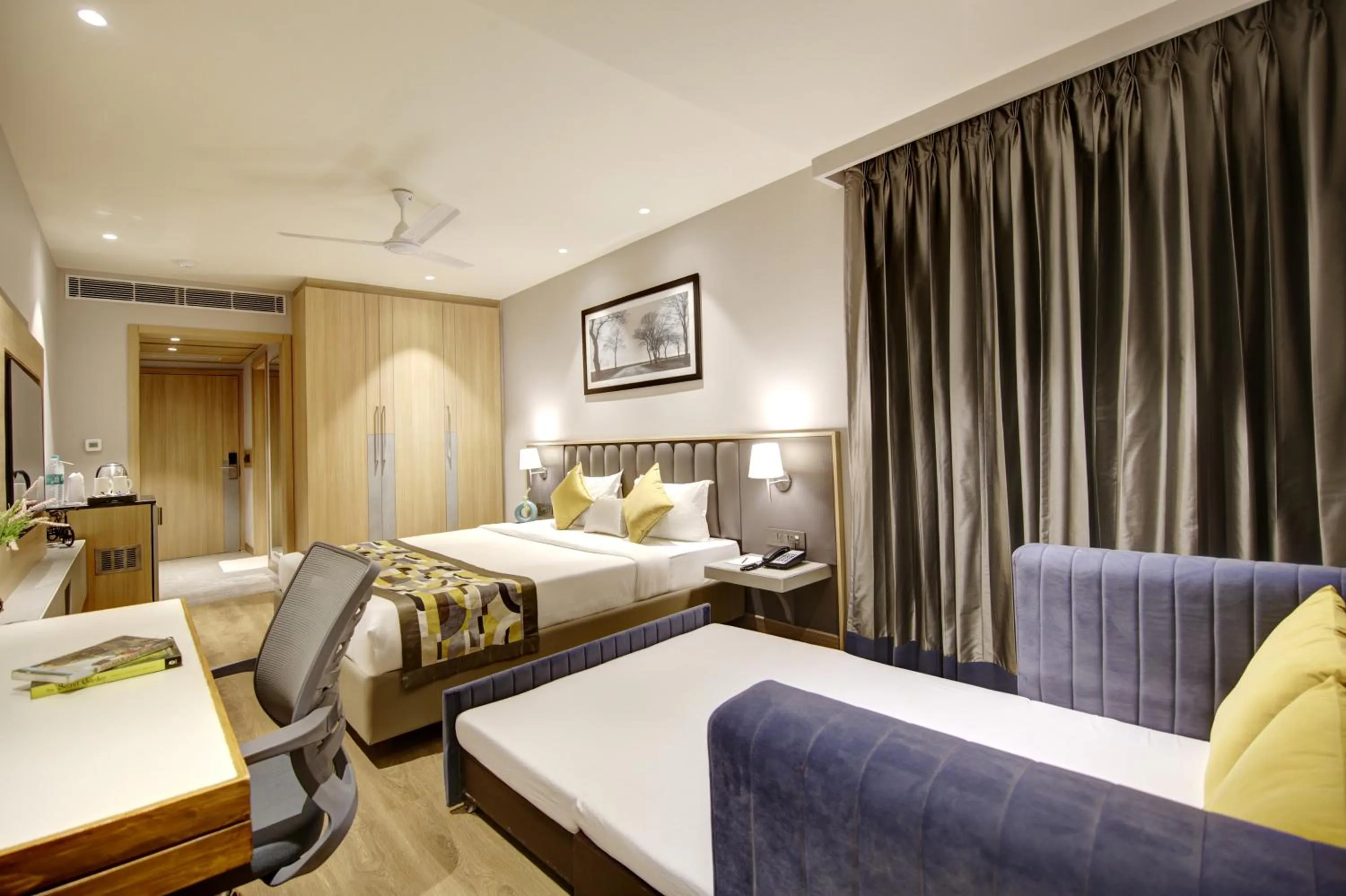 Bed in East Park Inn